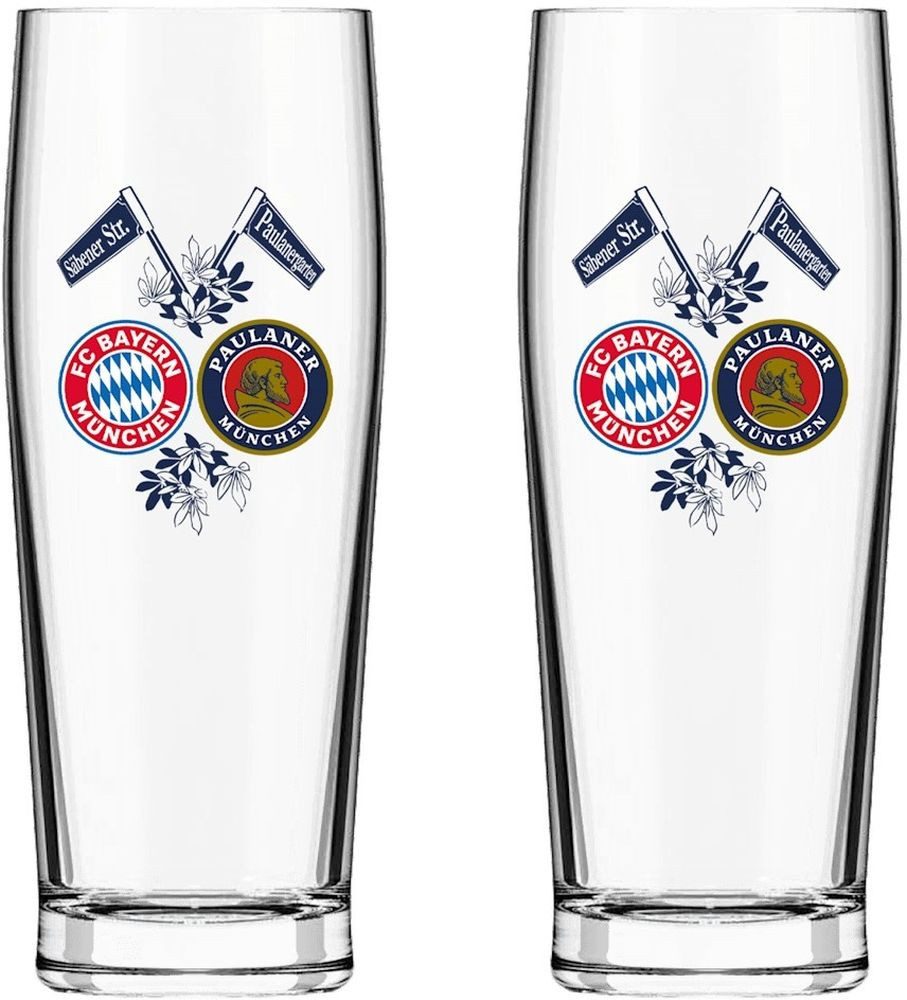 FC Bayern München Becher Halbeglas 2er-Set