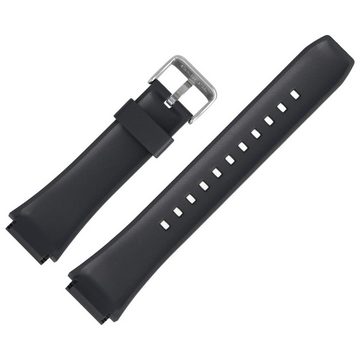 CASIO Uhrenarmband 20mm Kunststoff Schwarz EF-552