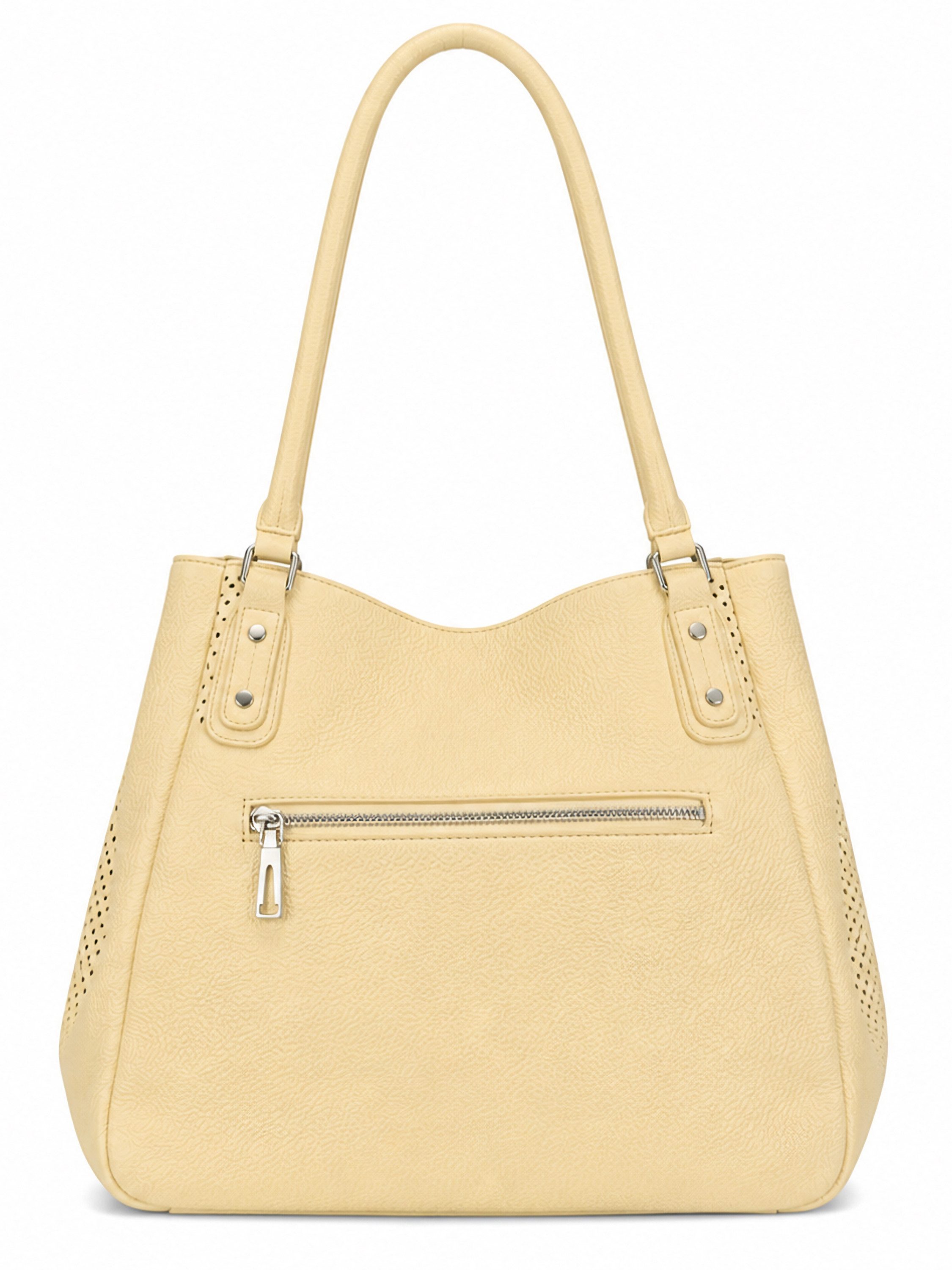 COLLEZIONE ALESSANDRO Schultertasche Sorrento, aus softem Material, XL-Format