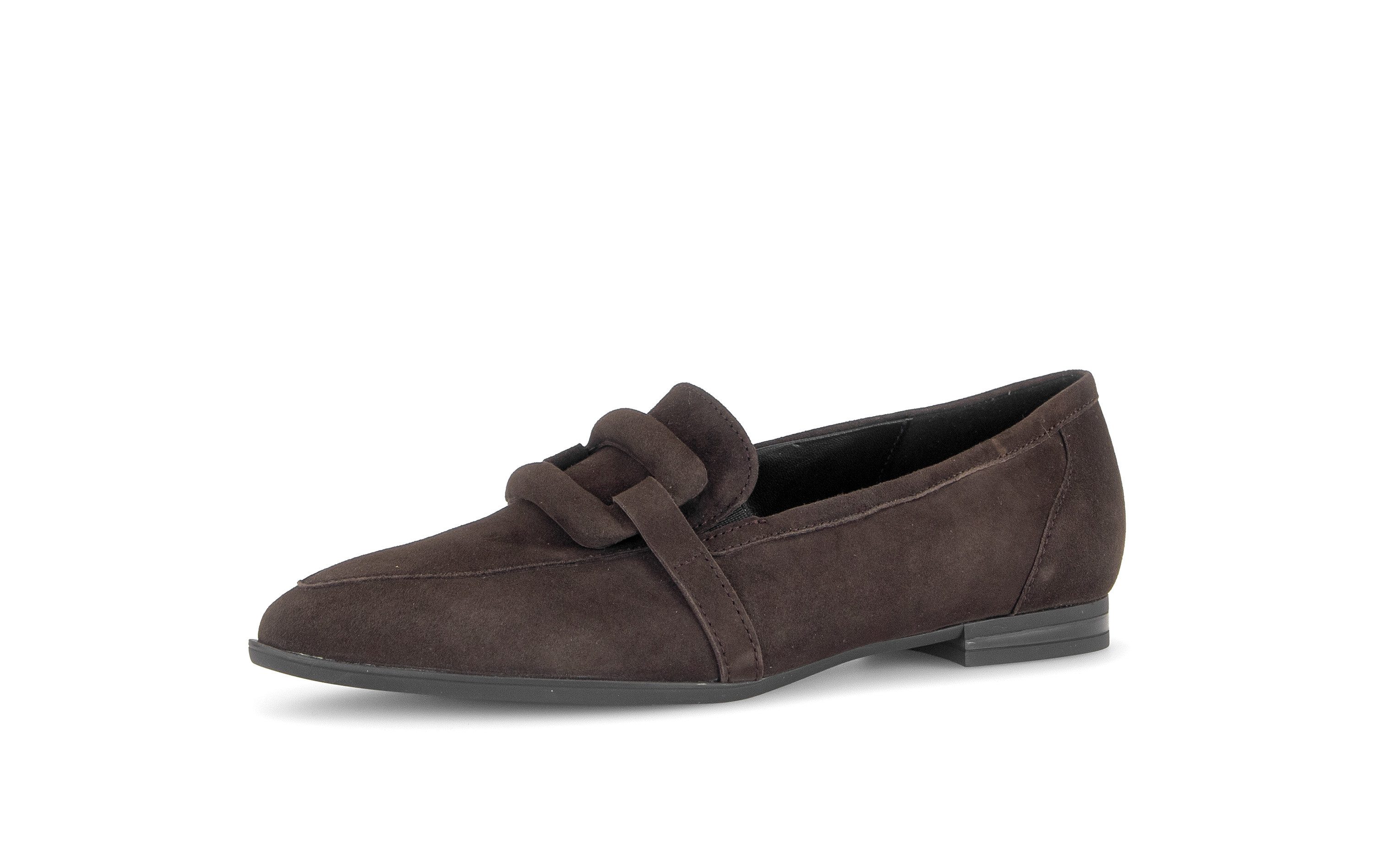 Gabor Slipper Blockabsatz, Pumps, Businessschuh mit eleganter Zierspange, G-Weite