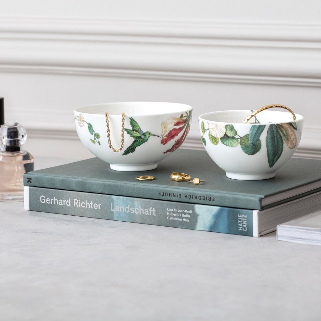 Villeroy & Boch Signature Müslischale Avarua Reis Bowl, 350ml, weiß/bunt, Porzellan, (1-tlg), Premium Bone Porcelain, spülmaschinenfest, Made in Germany