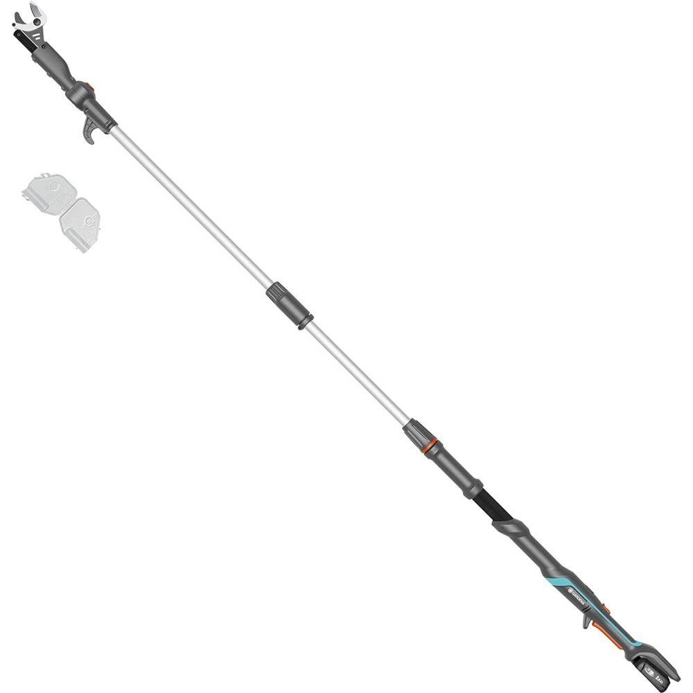 GARDENA Akku-Astschere HighCut 250/18V P4A Ready-To-Use Set Akku-Baumschere grau/türkis