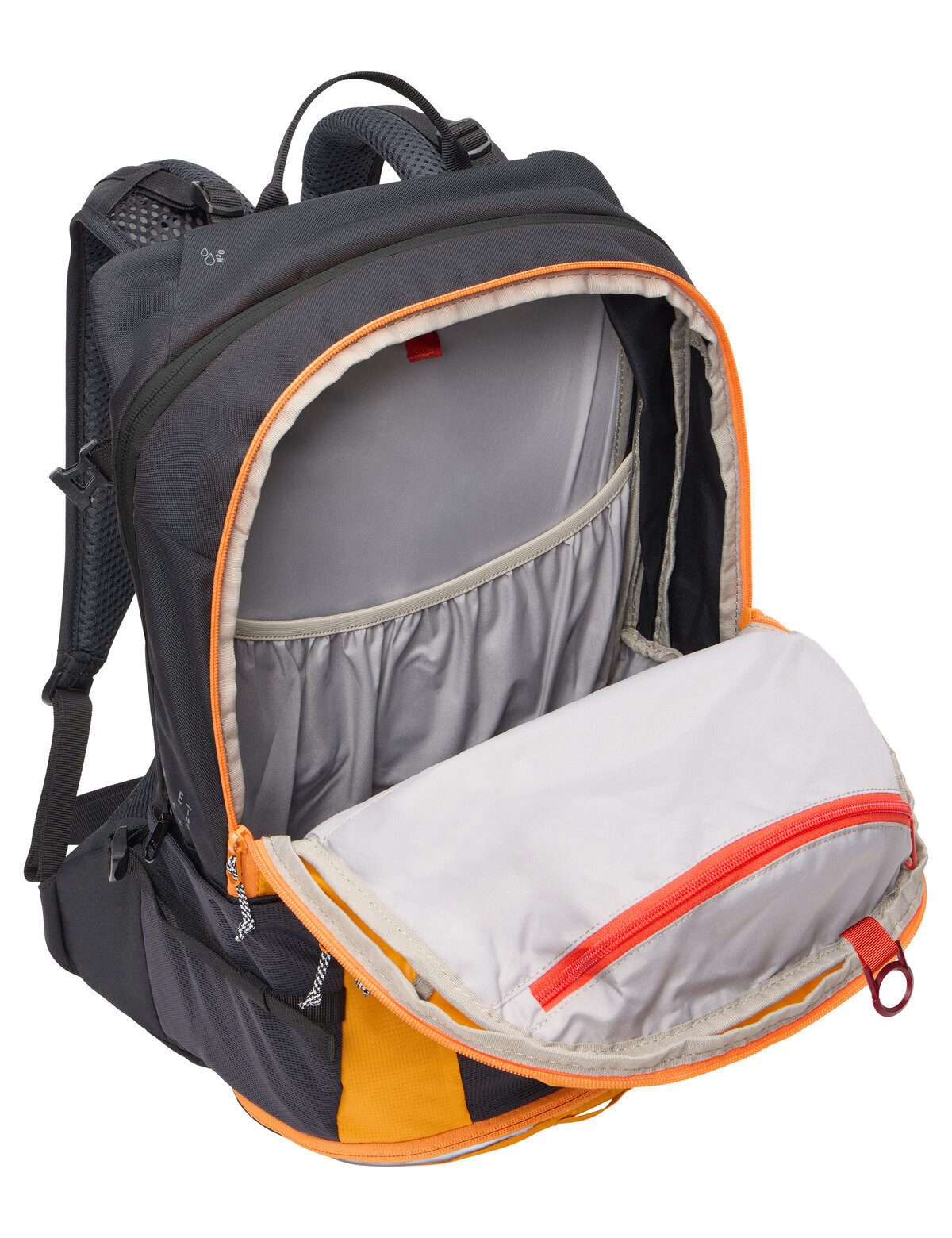 VAUDE Wanderrucksack Bike Alpin 23+5 (Kein Set), Mountainbike Fahrrad Rucksack für Mehrtagestouren und Alpencross