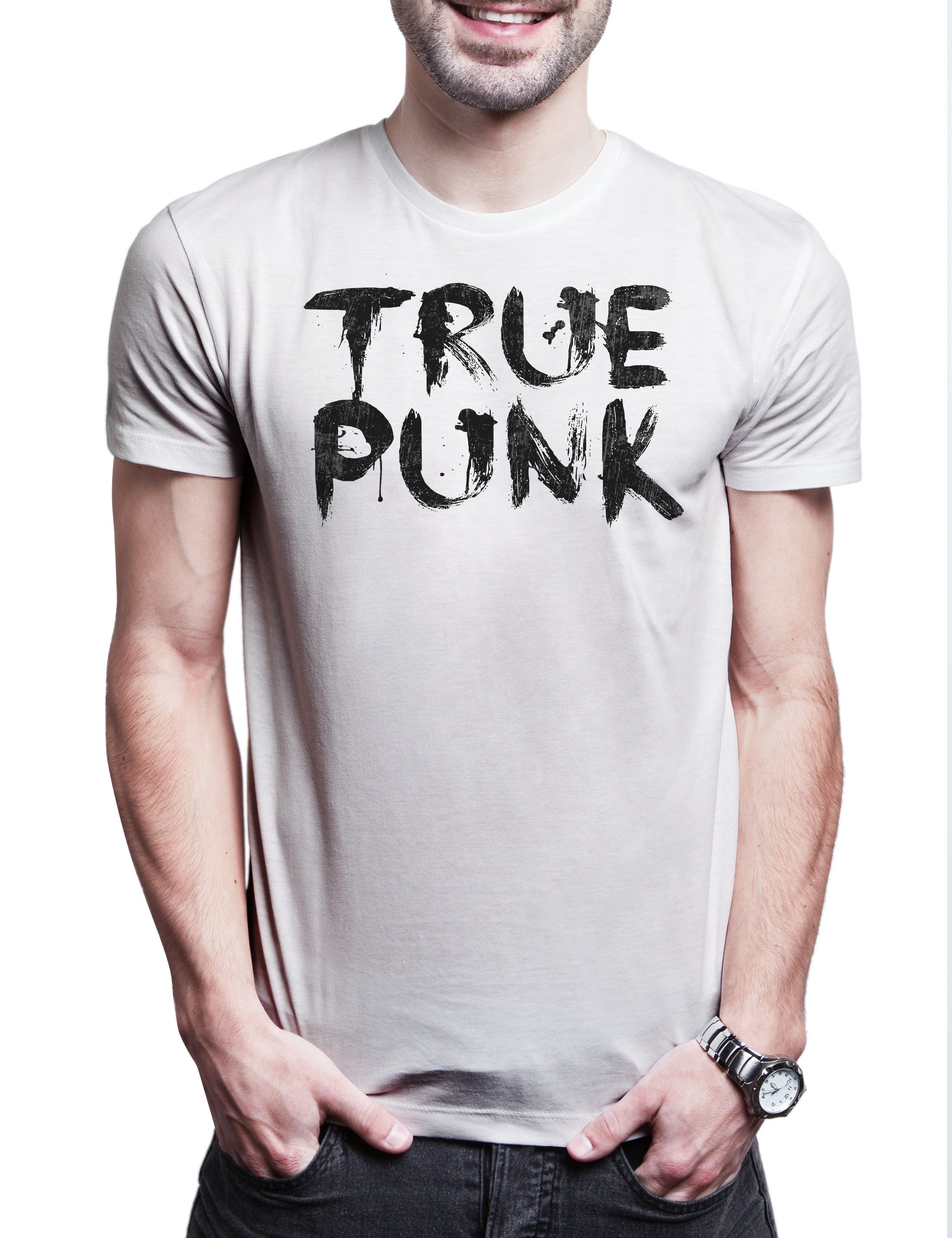 Print-Shirt True Punk Herren T-Shirt Anarchy Punks Not Sex Dead Punker UK Pistols