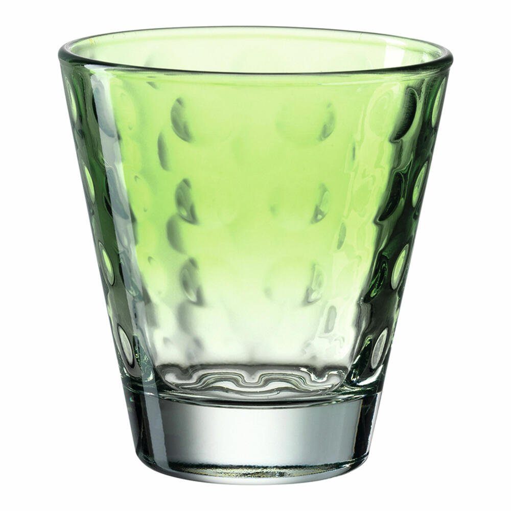 LEONARDO Glas Optic hellgrün 215 ml, Glas