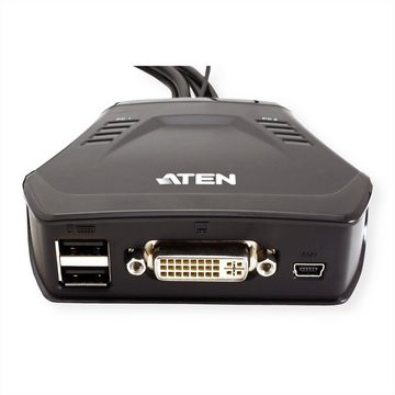 Aten CS22D 2-Port USB DVI KVM Switch Computer-Adapter