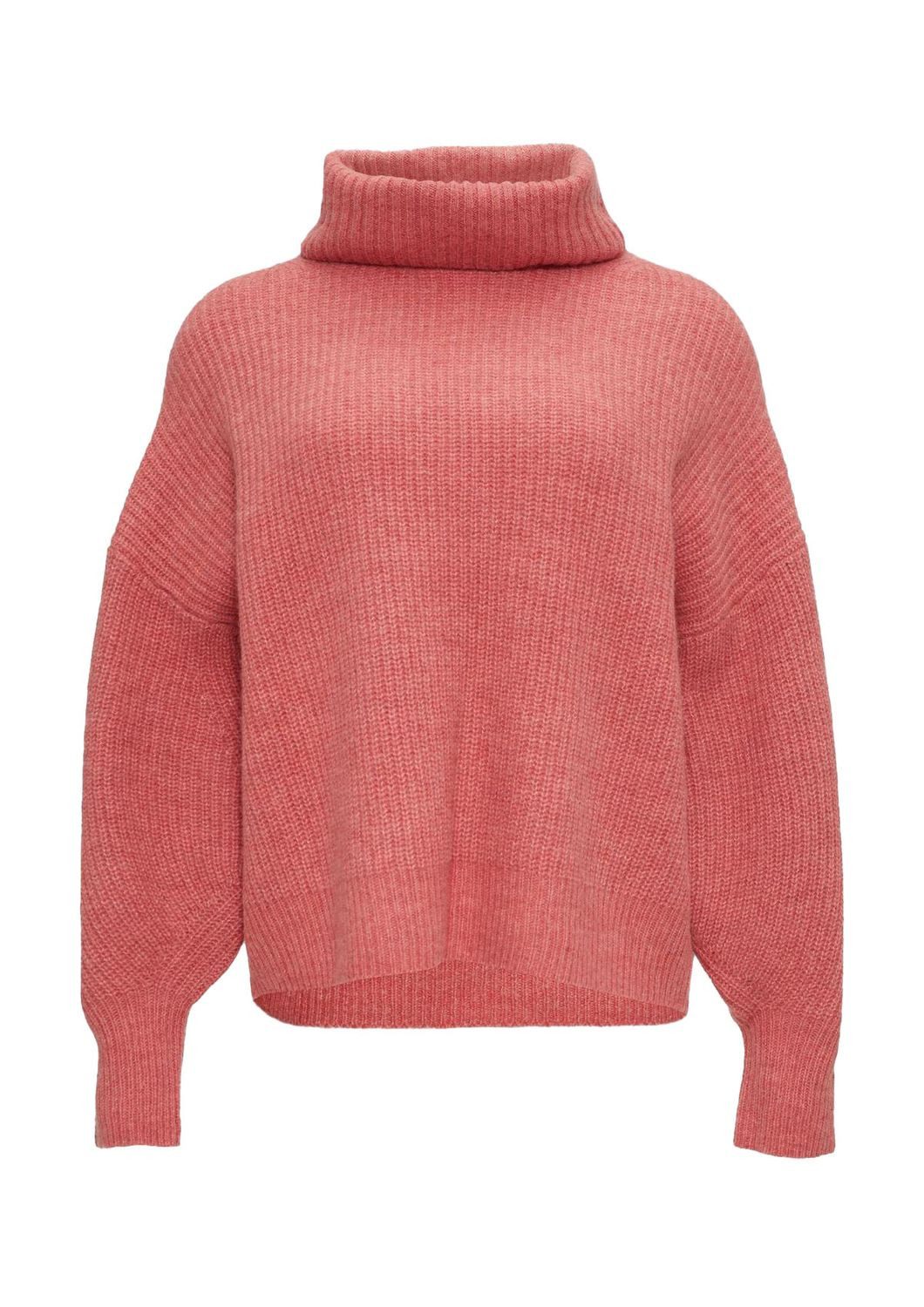 s.Oliver Strickpullover Oversized (1-tlg) mit Rollkragen in Oversized Passform