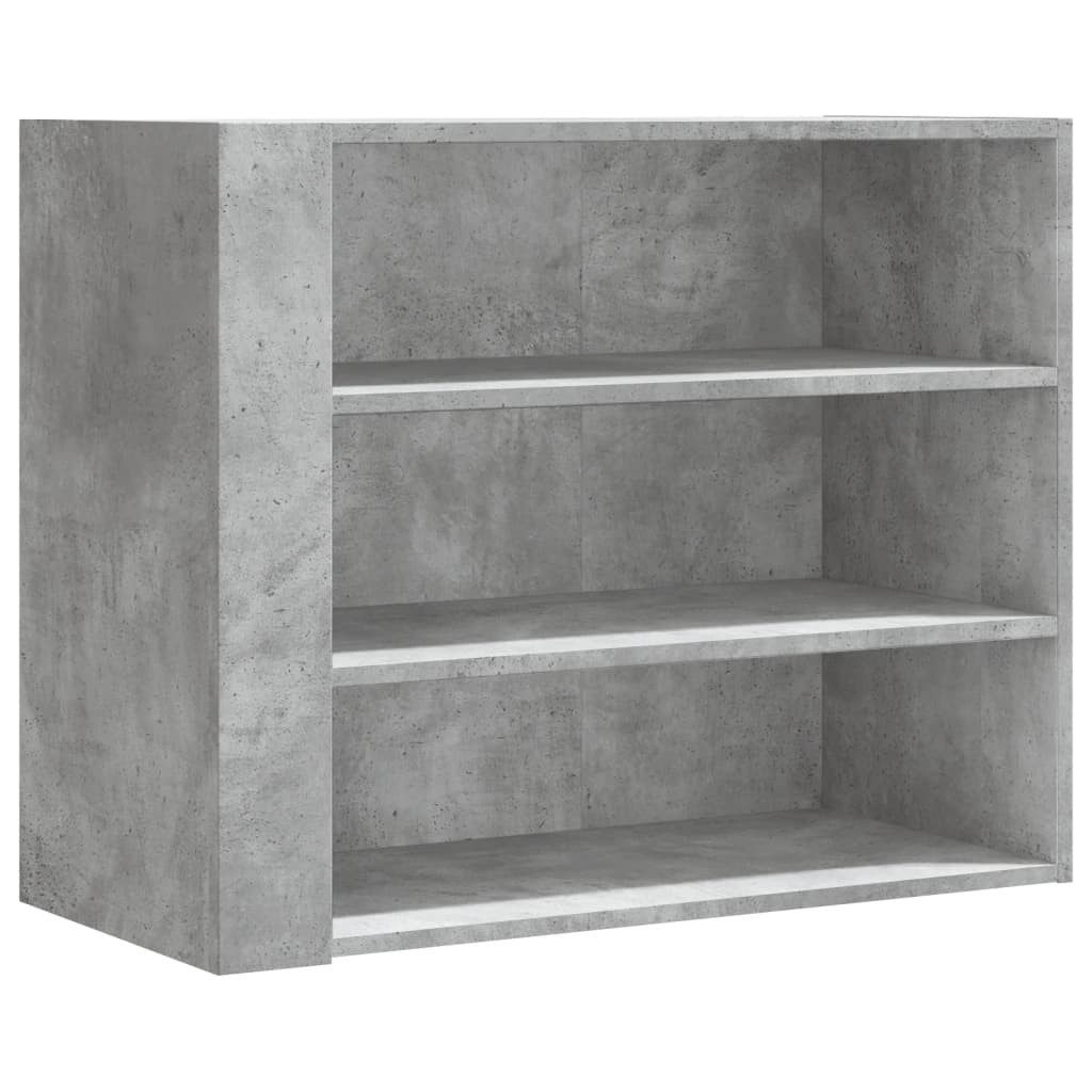 vidaXL Regal Wandregal Betongrau 75x35x60 cm günstig online kaufen