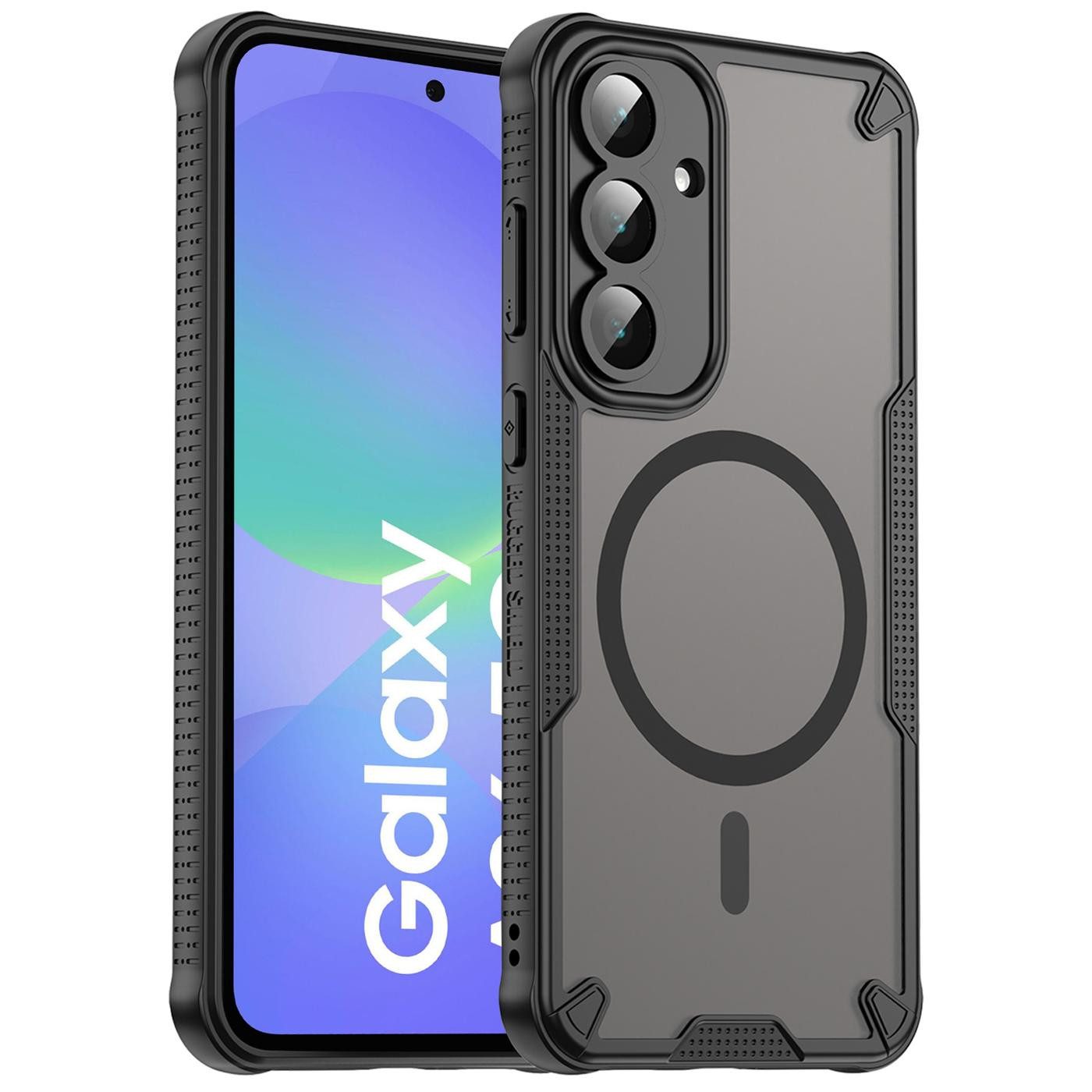 CoolGadget Handyhülle Defender Series Handy Hülle für Samsung Galaxy A36 5G 6,7 Zoll, Magsafe TPU Schlicht Robust Schutzhülle für Galaxy A36 5G Hülle