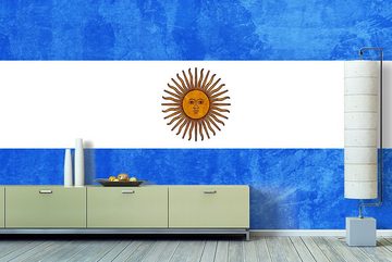 WandbilderXXL Fototapete Argentinien, glatt, Länderflaggen, Vliestapete, hochwertiger Digitaldruck, in verschiedenen Größen