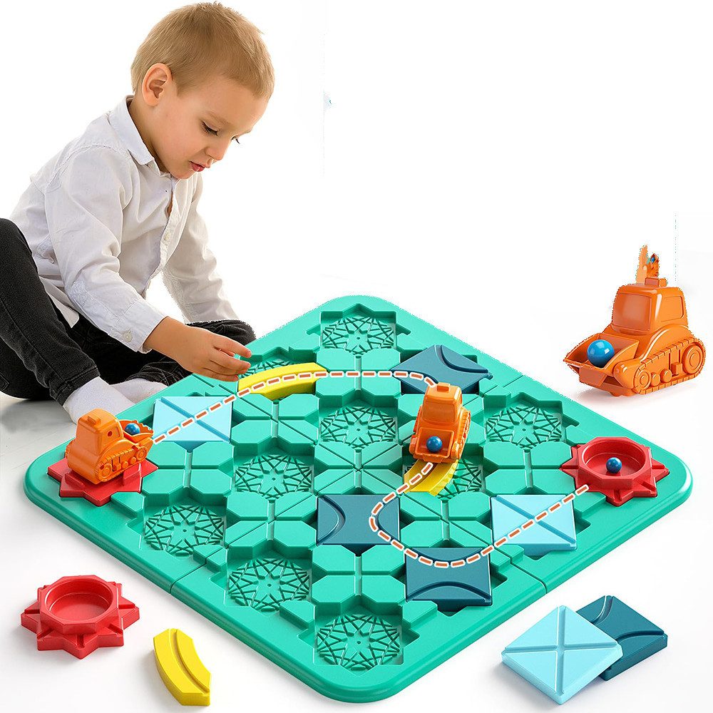 CLTYQ Lernspielzeug Kinderspielzeug Brettspiele-Logischer Straßenbauer groß günstig online kaufen