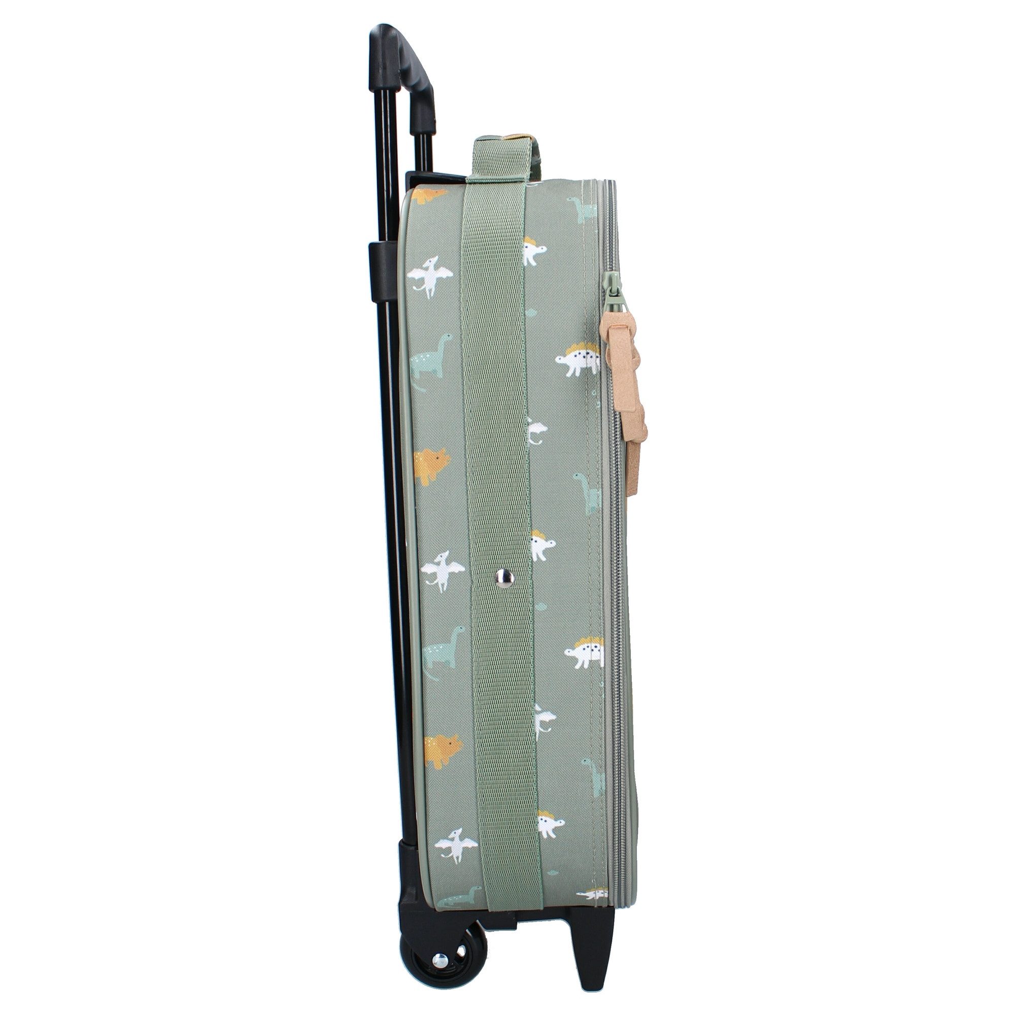 Vadobag Trolley, mit einfachem Griff und doppeltem Reißverschluss