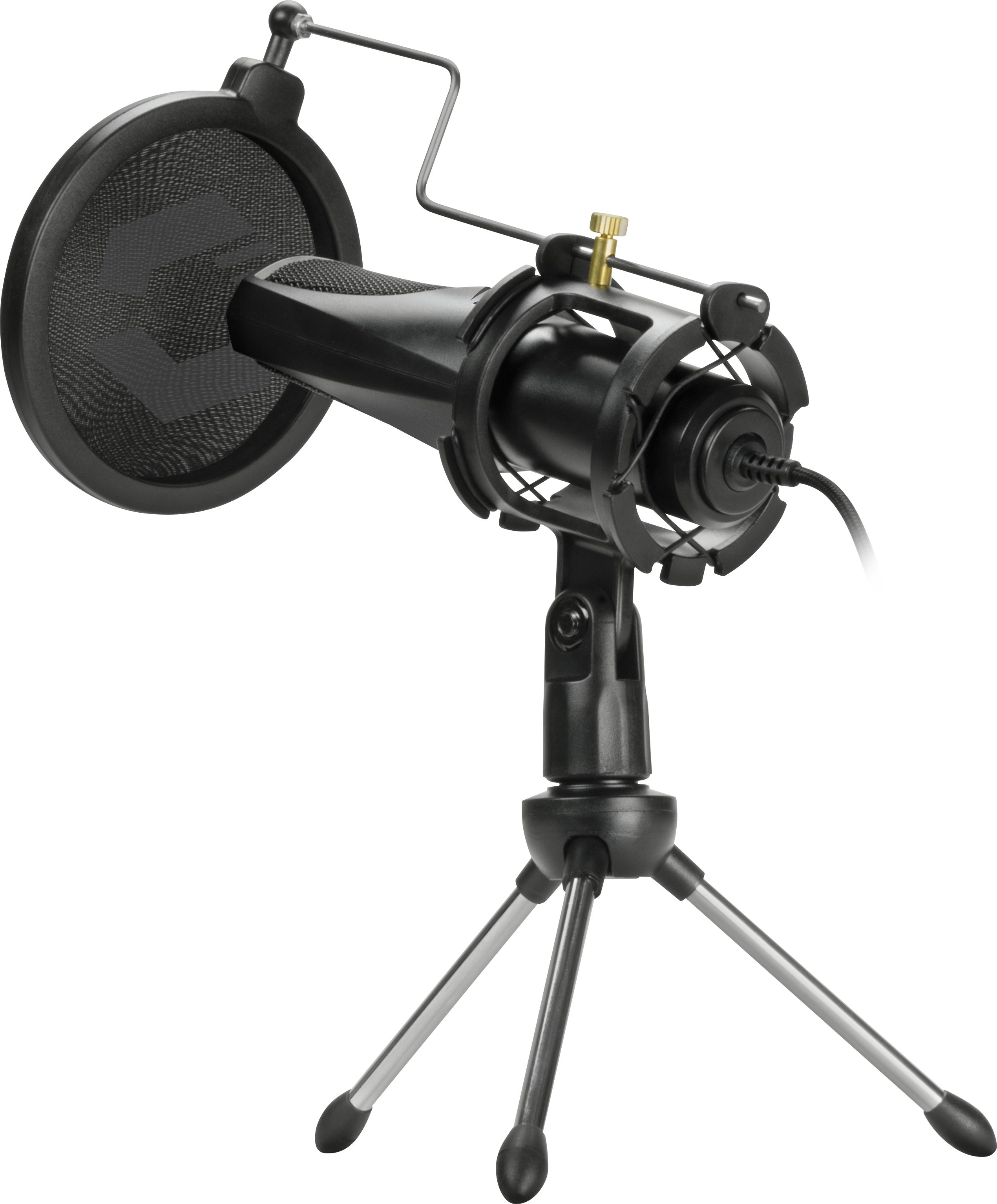 Speedlink Streaming-Mikrofon AUDIS - Mikrofon mit Headset, schwarz, SET für Gaming, Streaming und Kommunikation