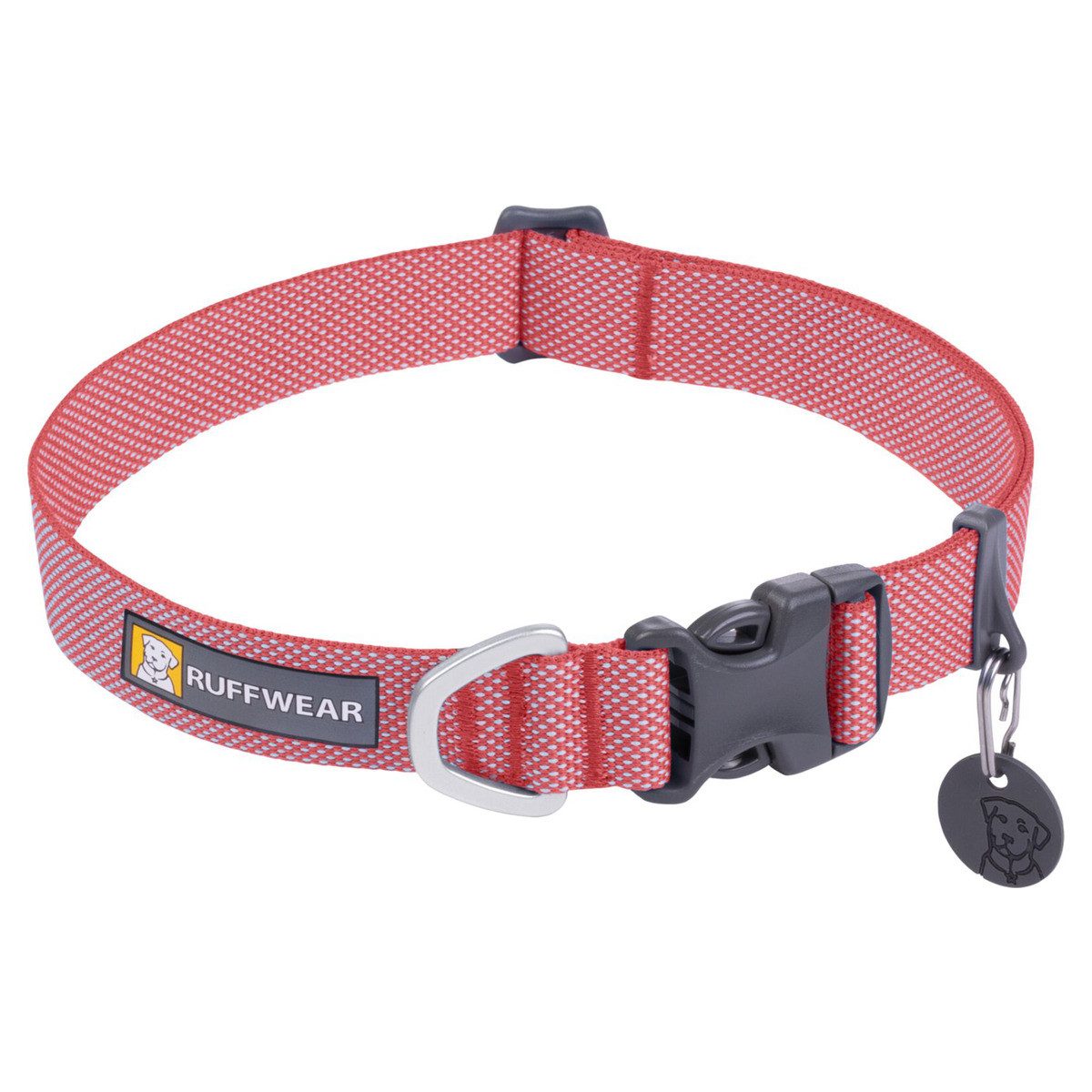 Ruffwear Hunde-Halsband Hundehalsband Hi & Light Salmon Pink