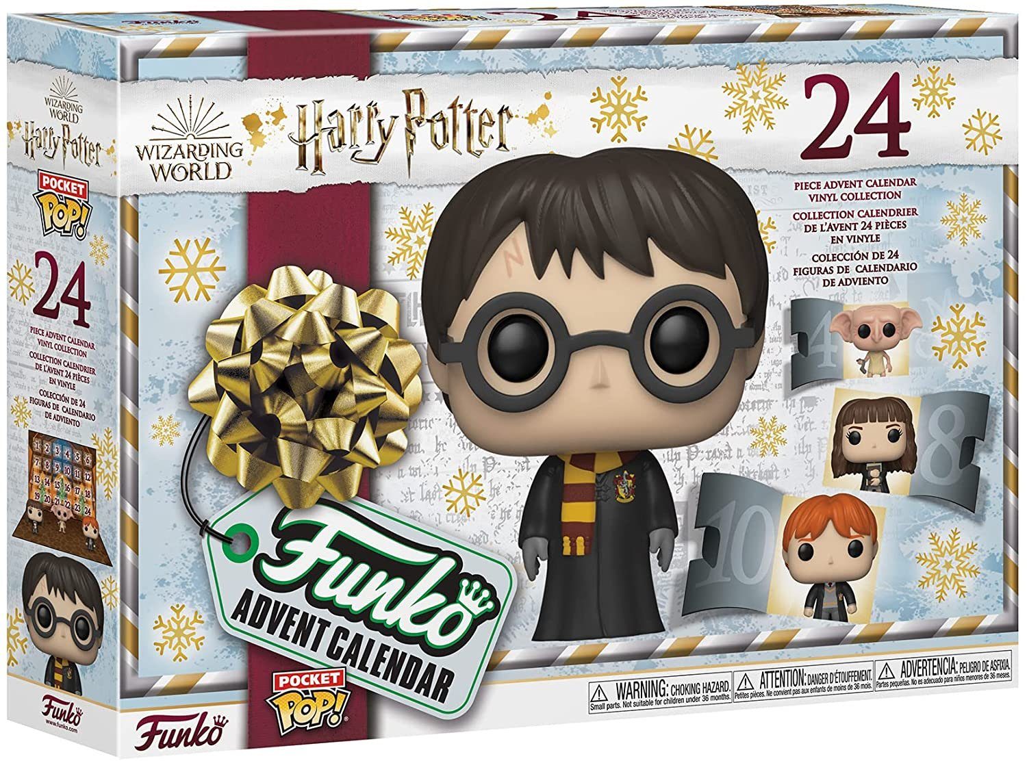 Funko Actionfigur Funko Pocket Pop! - Harry Potter - Advent Kalender 2021, (Set, 24-tlg)