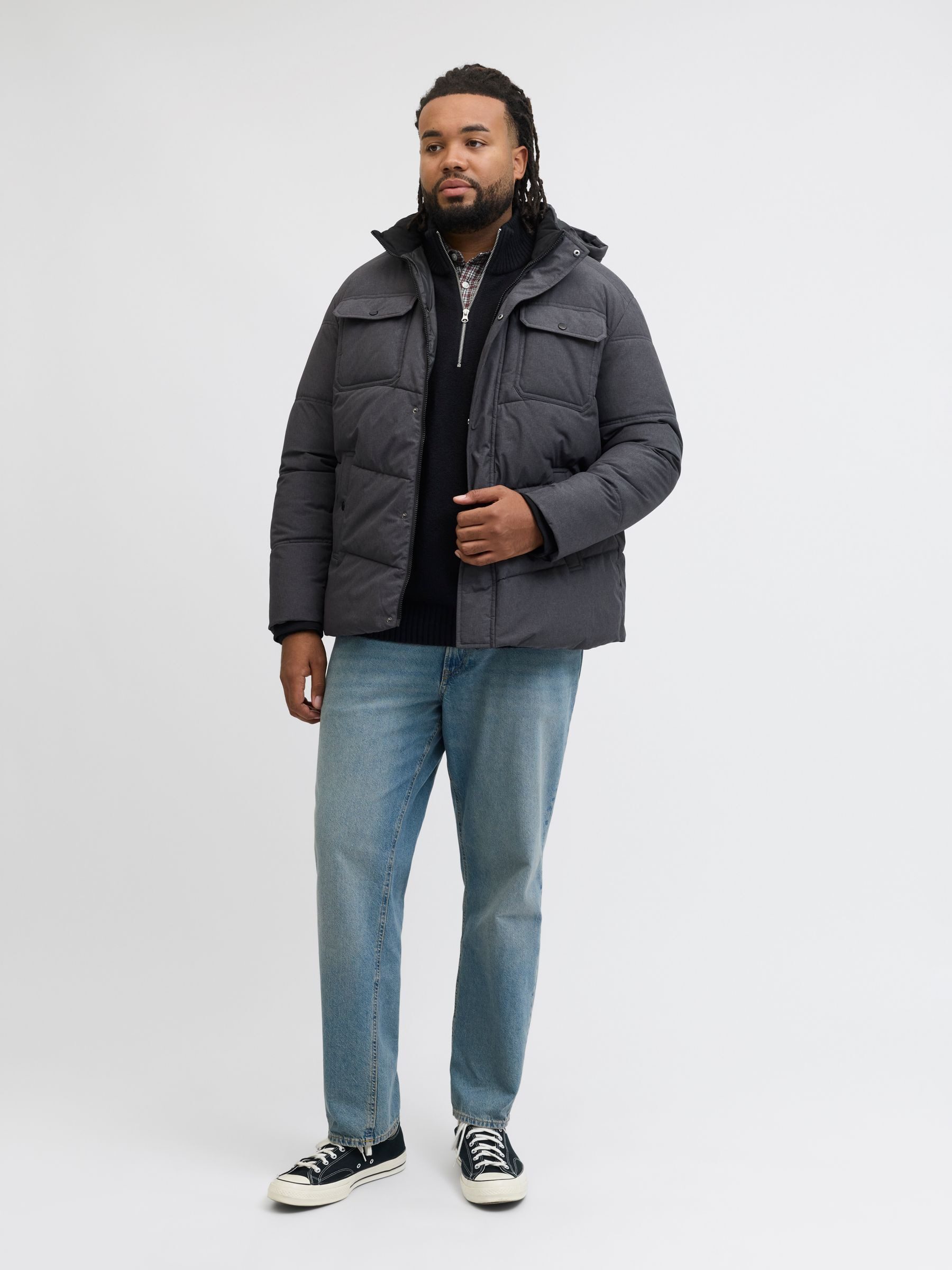 Jack & Jones PlusSize Steppjacke JJMORGAN PUFFER JACKET PLS