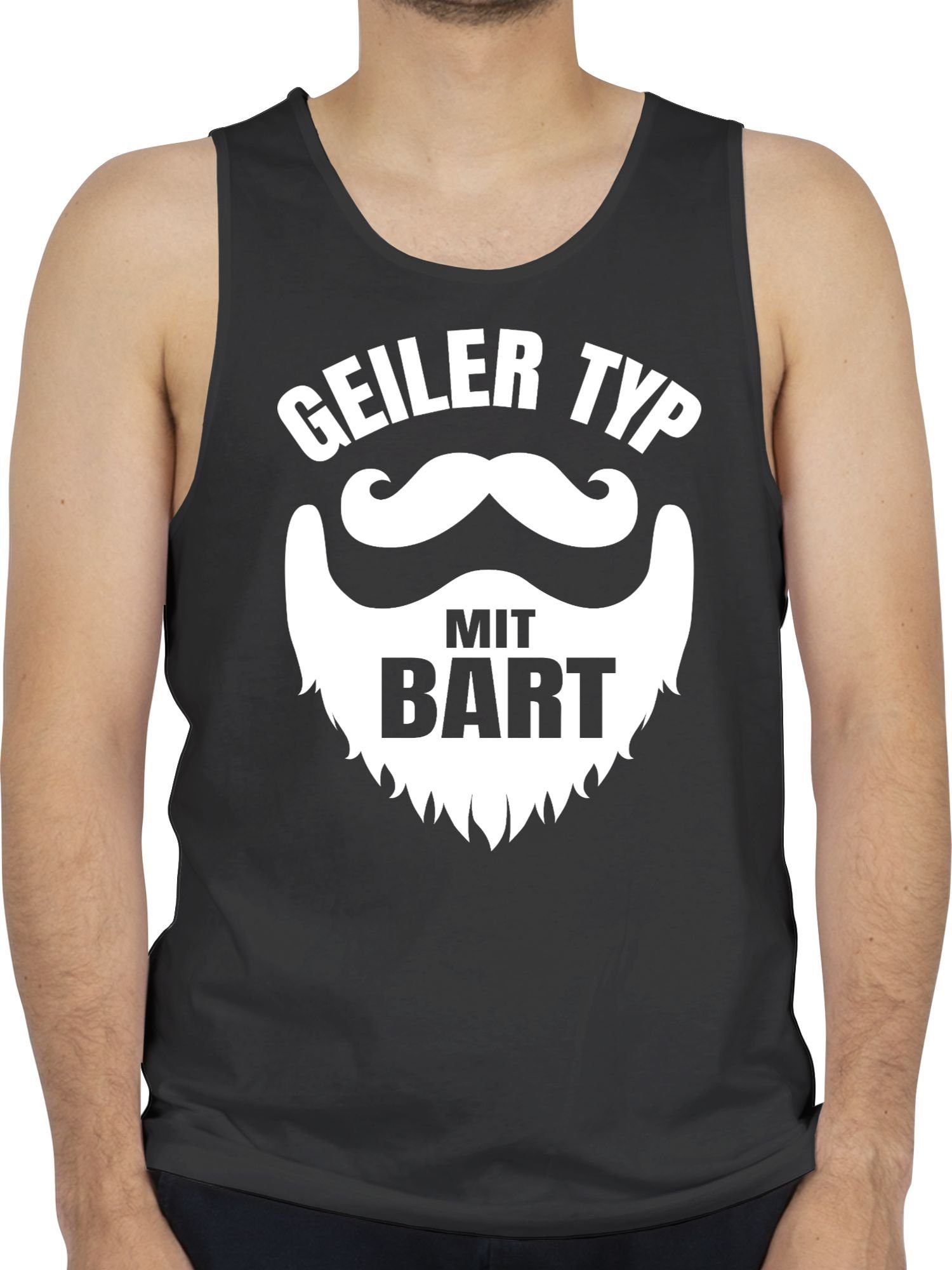 Personalisiertes Tanktop Herren Mit Eigenem Foto - Shirtracer Muscle Shirt
