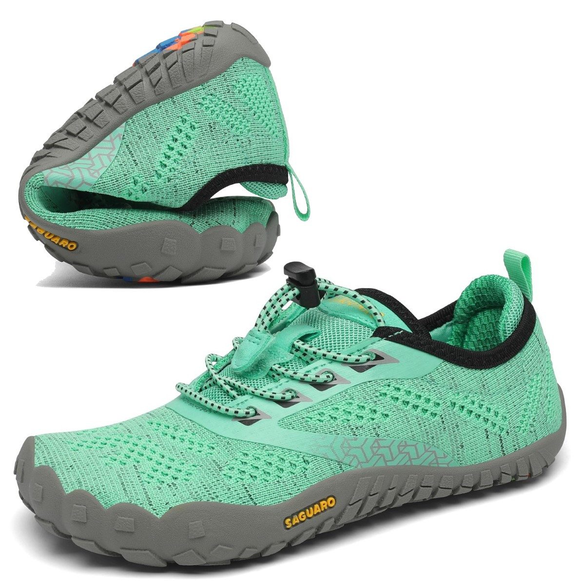 SAGUARO Saguaro leichter Kinder Barfußschuh grün EUR 26 Barfußschuh