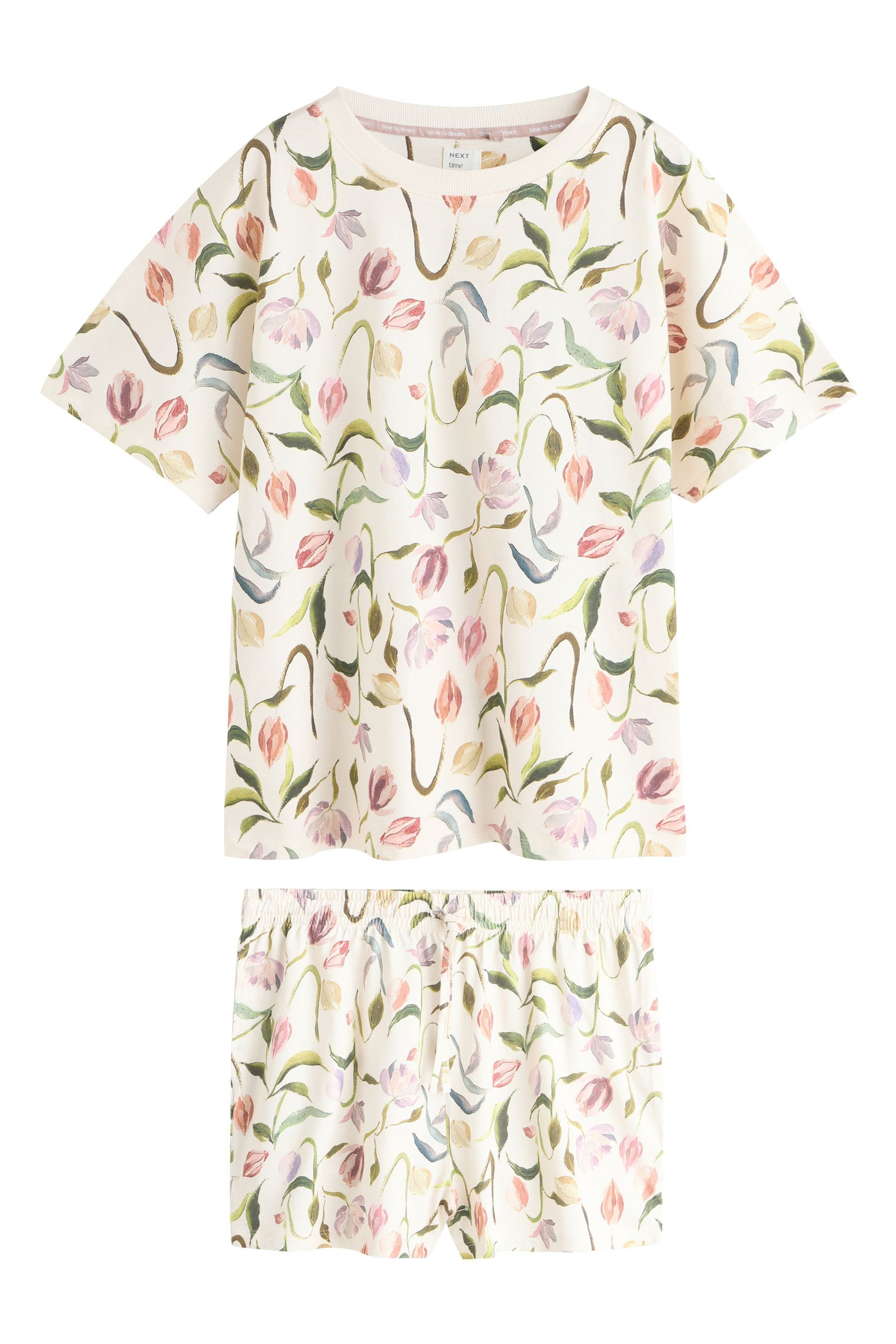 Next Pyjama Kurzes Pyjama-Set aus Baumwolle (2 tlg)