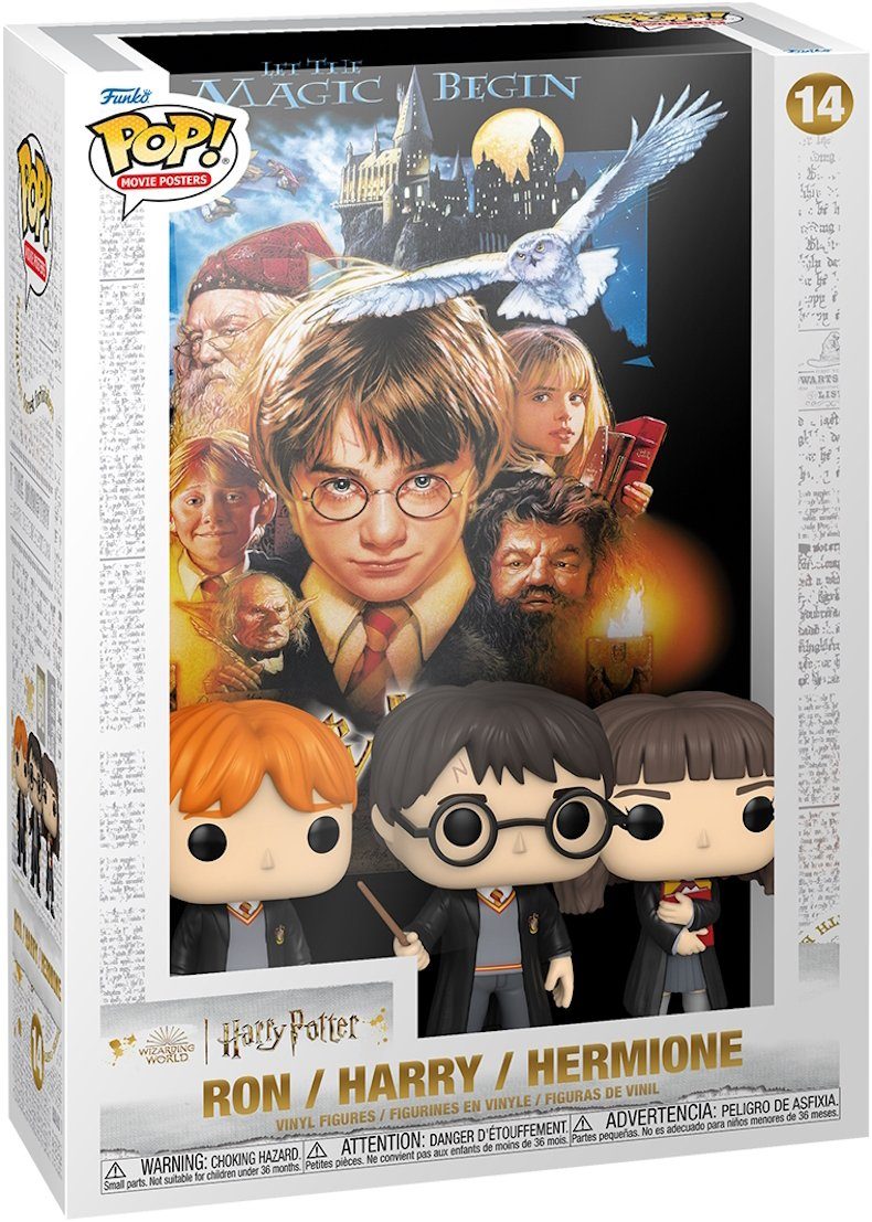 Funko Spielfigur Harry Potter - Ron Harry Hermine 14 Movie Posters