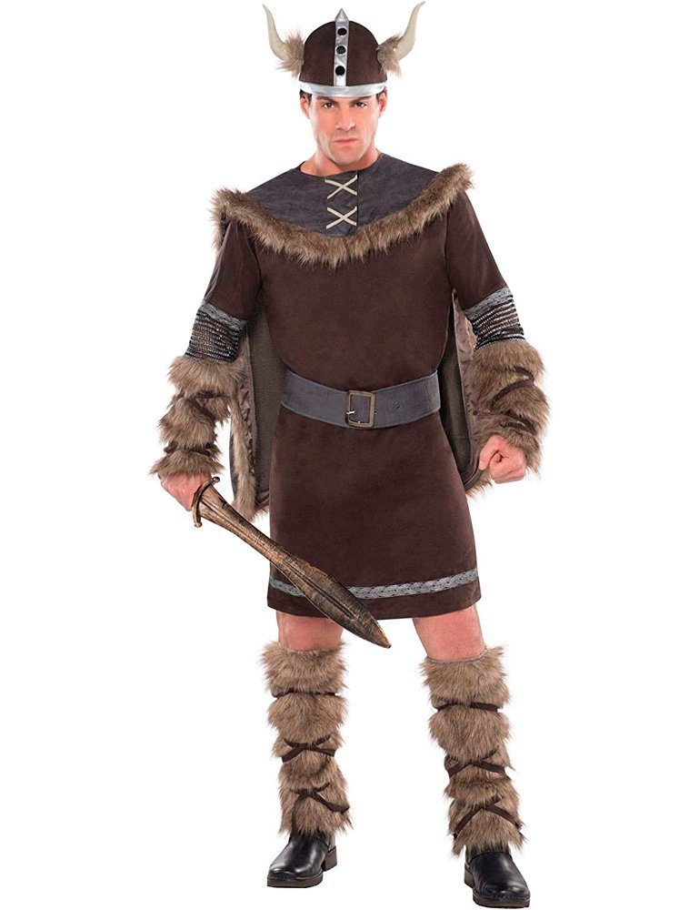 Amscan Kostüm Wikinger Kostüm 'Viking Warrior' für Herren, Film