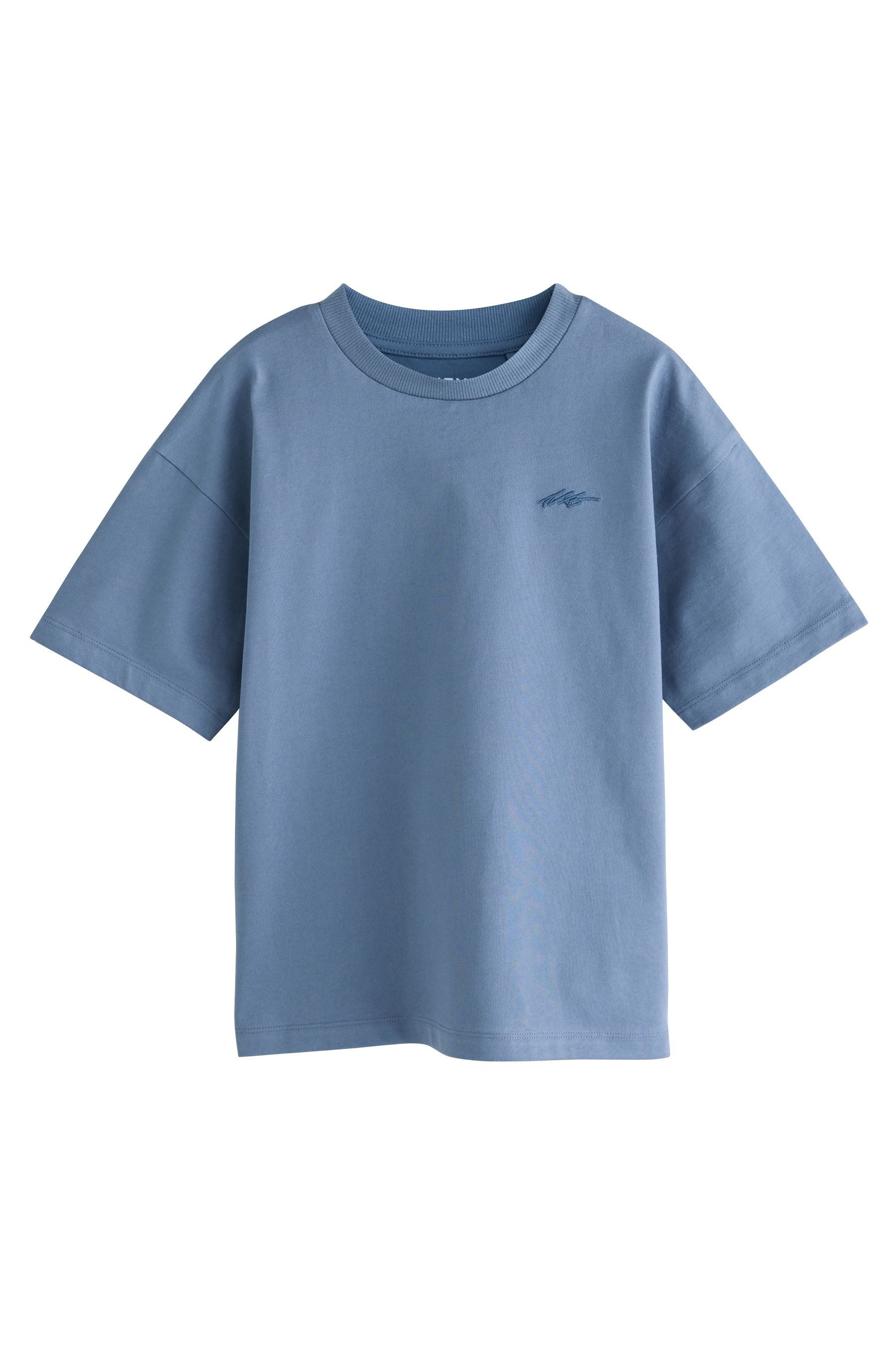 Next T-Shirt T-Shirt mit Grafik und kurzen Ärmeln, 4er-Pack (4-tlg)