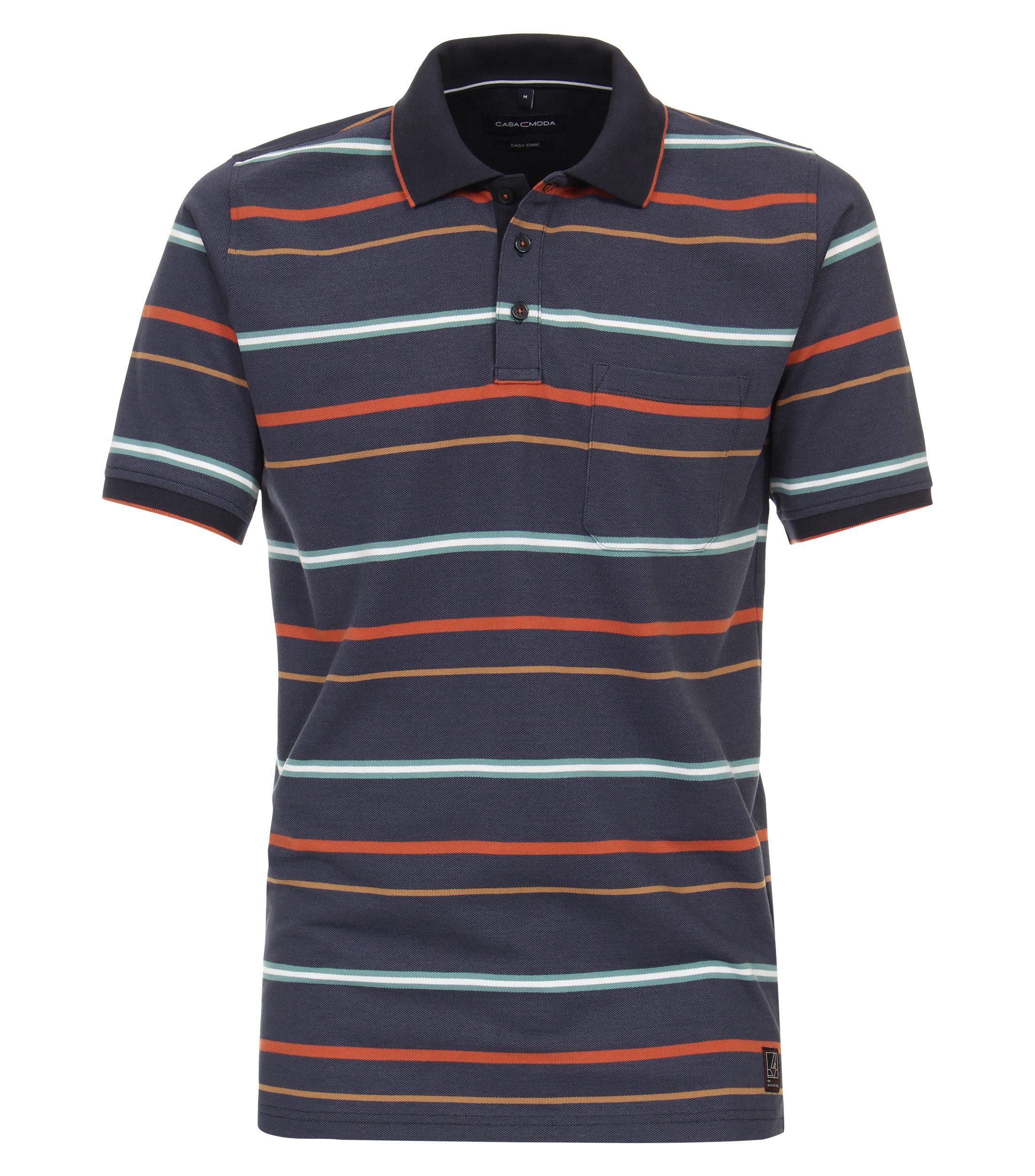Poloshirt CASAMODA Polo-Shirt gestreift