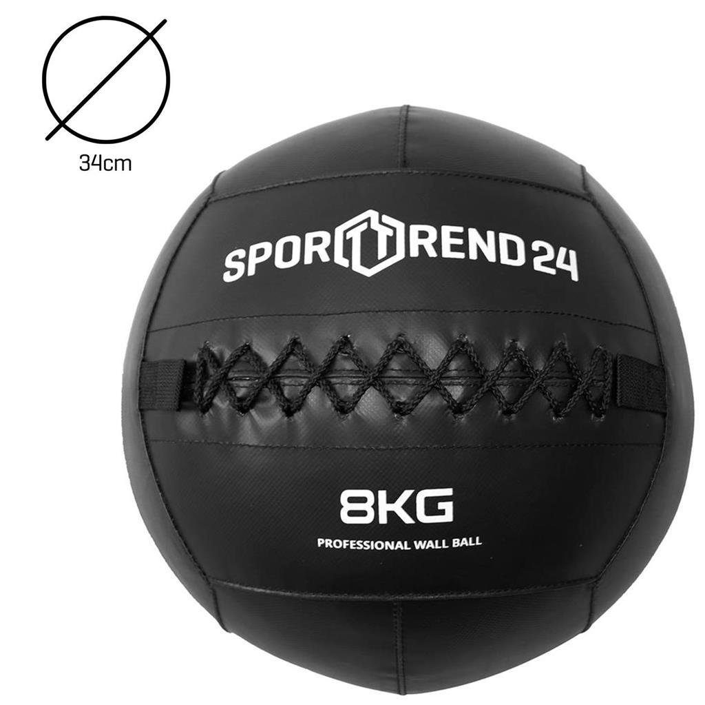 8kg, Wallball Gewichtsball Medizinball Trainingsball 24 Wall Ball Gewichtball Fitnessball Sportball Sporttrend Slamball