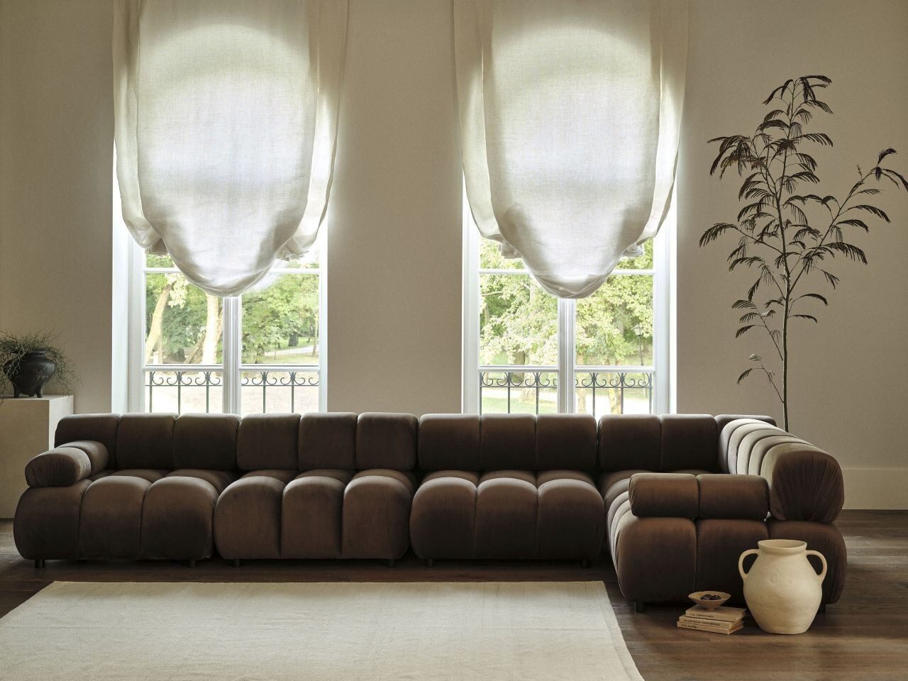 Micadoni Sofa Bellis, modular 4-Sitzer