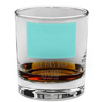 Mr. & Mrs. Panda Whiskyglas Einhorn Krankenschwester - Transparent - Geschenk, Einhörner, Whiskey, Premium Glas, Mit Liebe graviert