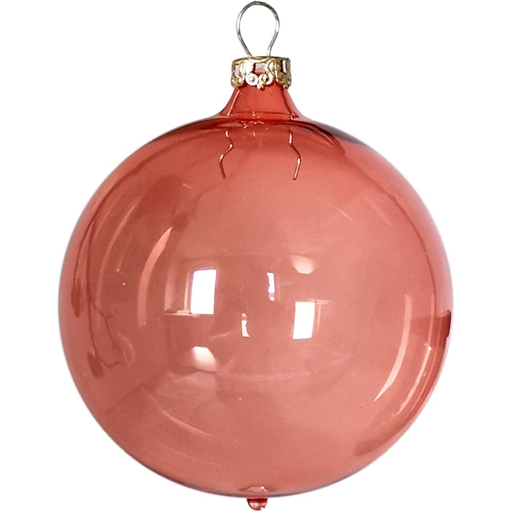 Thüringer Glasdesign Weihnachtsbaumkugel Weihnachtskugel Mix-Box hummer (6 St), mundgeblasen, handbemalt