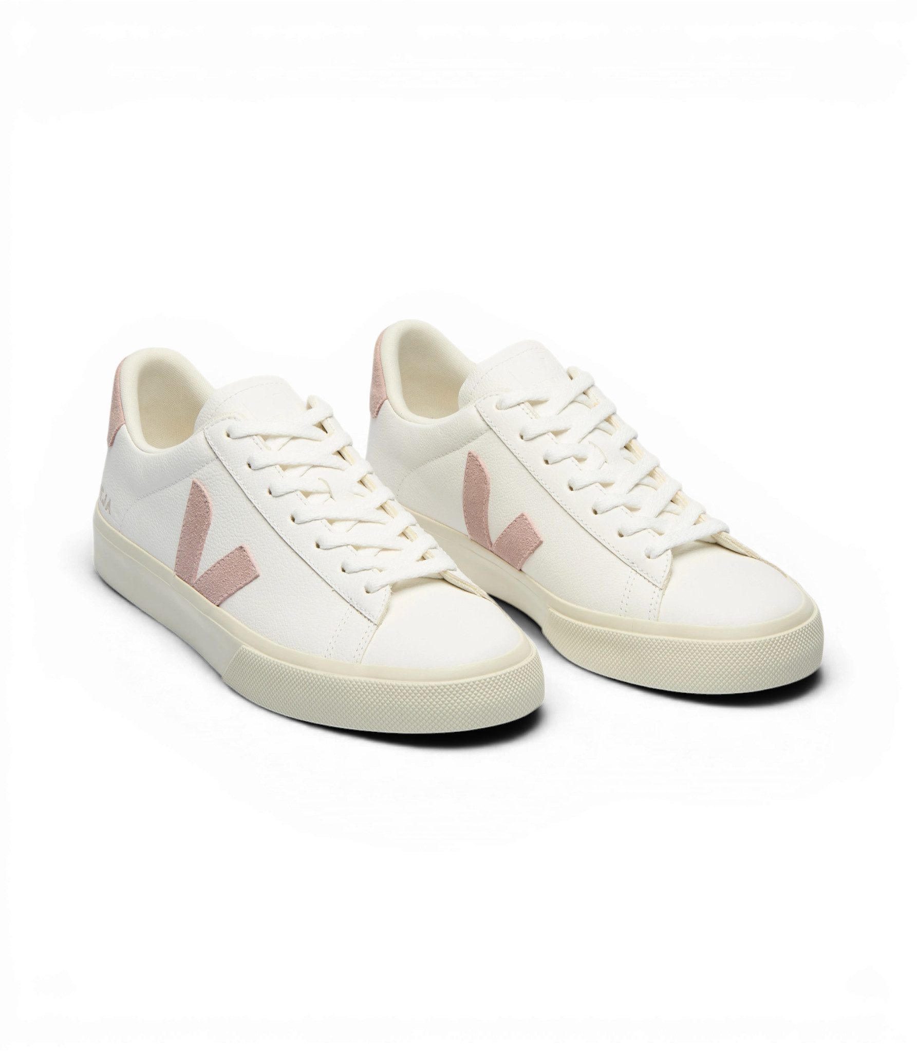VEJA Campo (Leder) weiss/rosa Sneaker