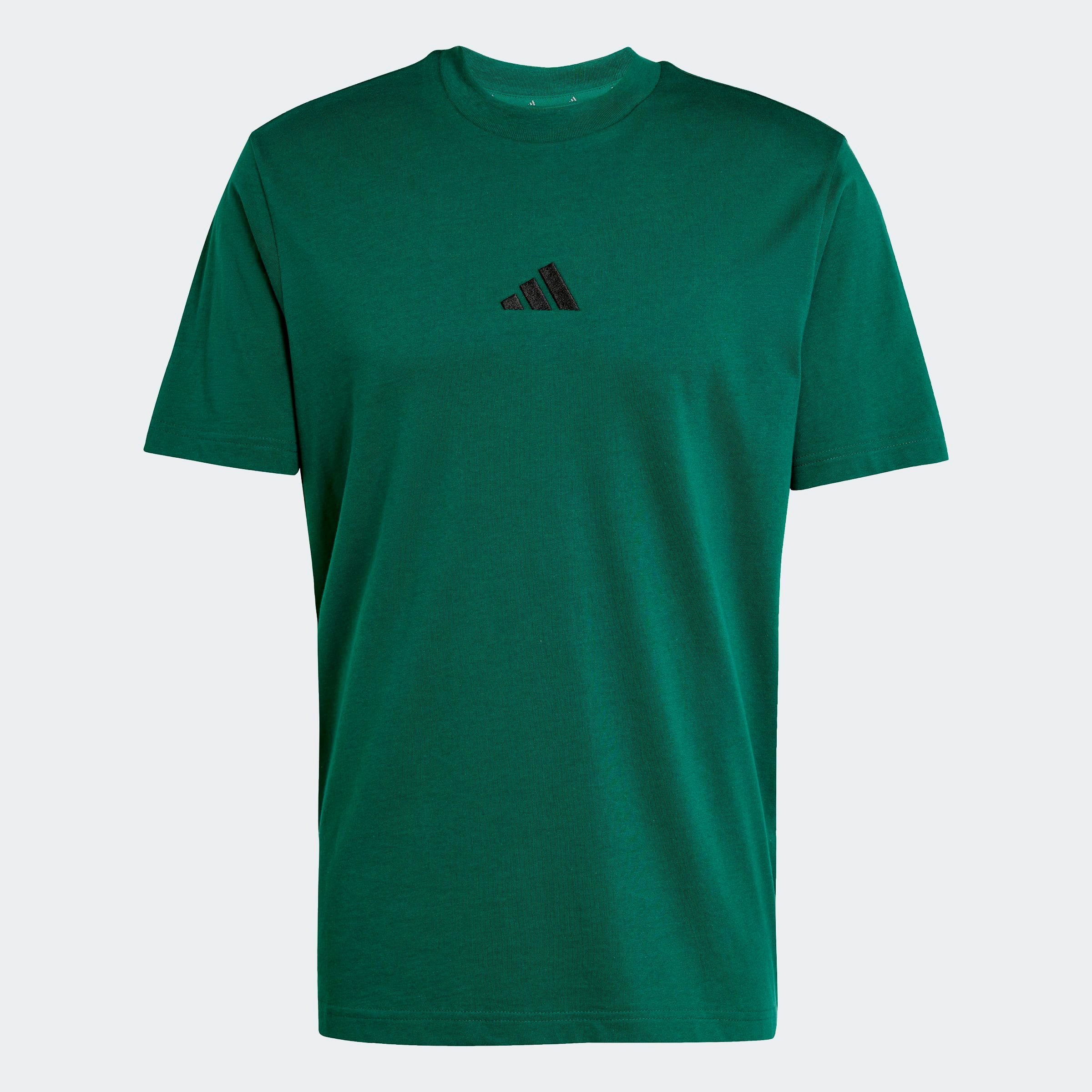 adidas Sportswear T-Shirt ESSENTIALS SMALL LOGO SINGLE JERSEY sportliches Kurzarmshirt, mit Rundhalsausschnitt