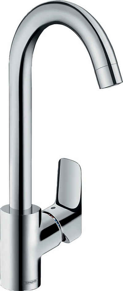 hansgrohe Küchenarmatur Logis M31 260 wassersparend 1 Strahlart, chrom