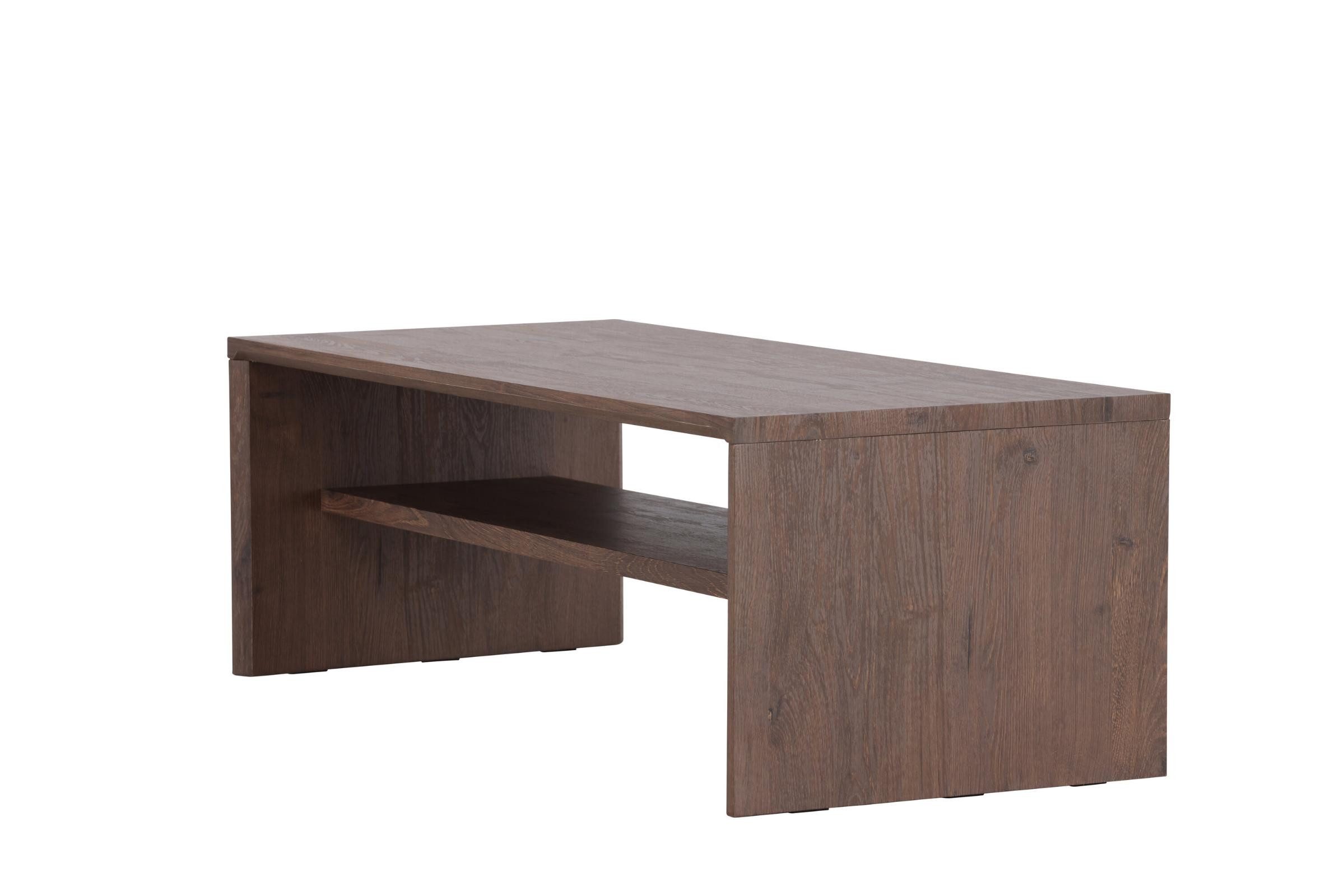 Venture Home Couchtisch Telemarket Couchtisch 1 Regalboden Mokka. (1-St)