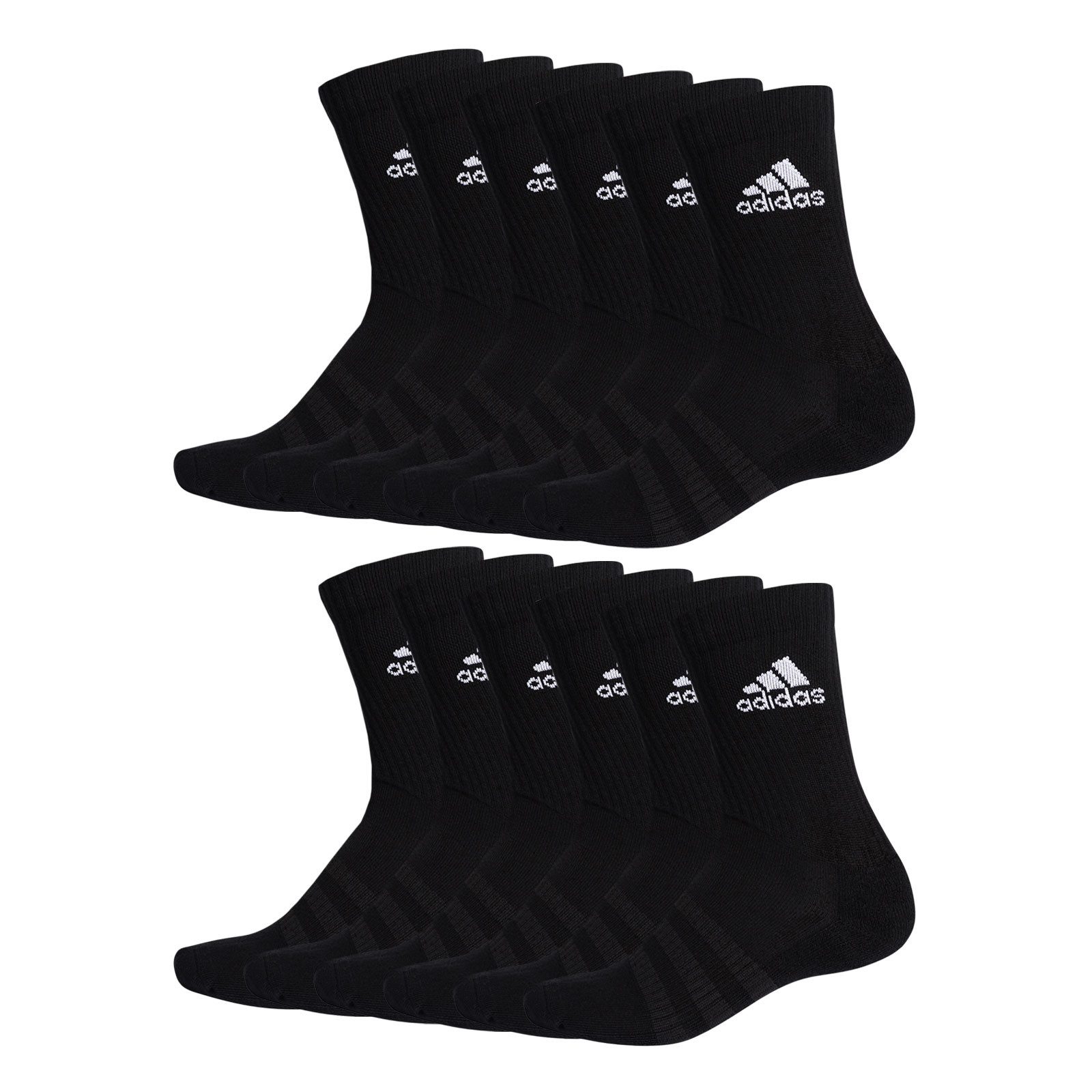 adidas Sportswear Socken Cushioned Crewsocken (6-Paar) mit Logo im Bund günstig online kaufen