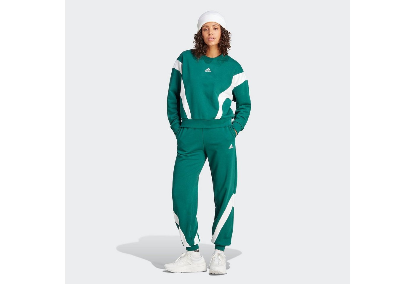adidas Sportswear Trainingsanzug W LAZIDAY TS (2 tlg) › grün  - Onlineshop OTTO