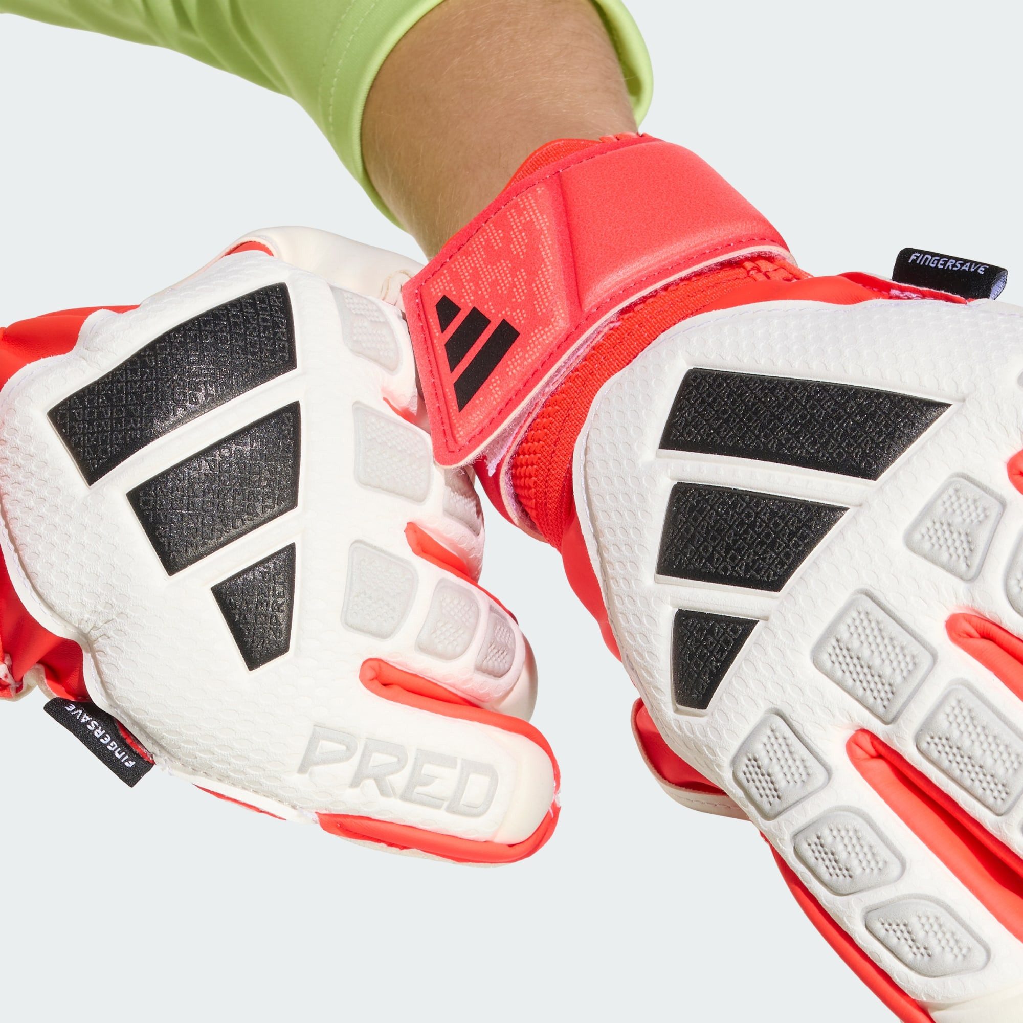 adidas Performance Torwarthandschuhe PREDATOR TORWARTHANDSCHUH MATCH FINGERSAVE JUNIOR (1-St)