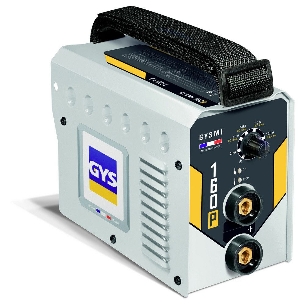 GYS Elektroschweißgerät GYS 160P Schweißinverter 10 - 160 A inkl. Zubehör