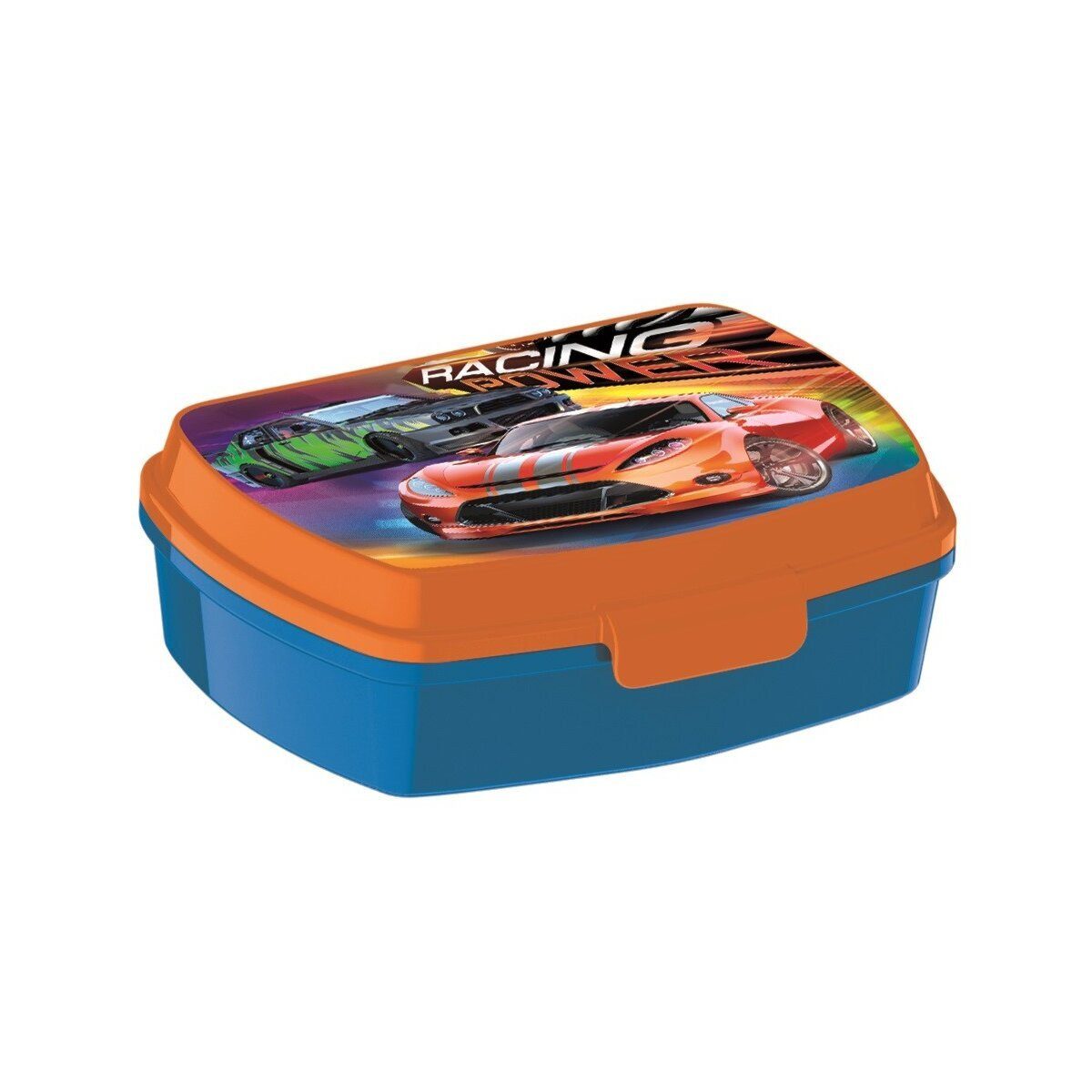 Wisam Trinkflasche Racing Power Brotdose Kinder Lunchbox Auto Design