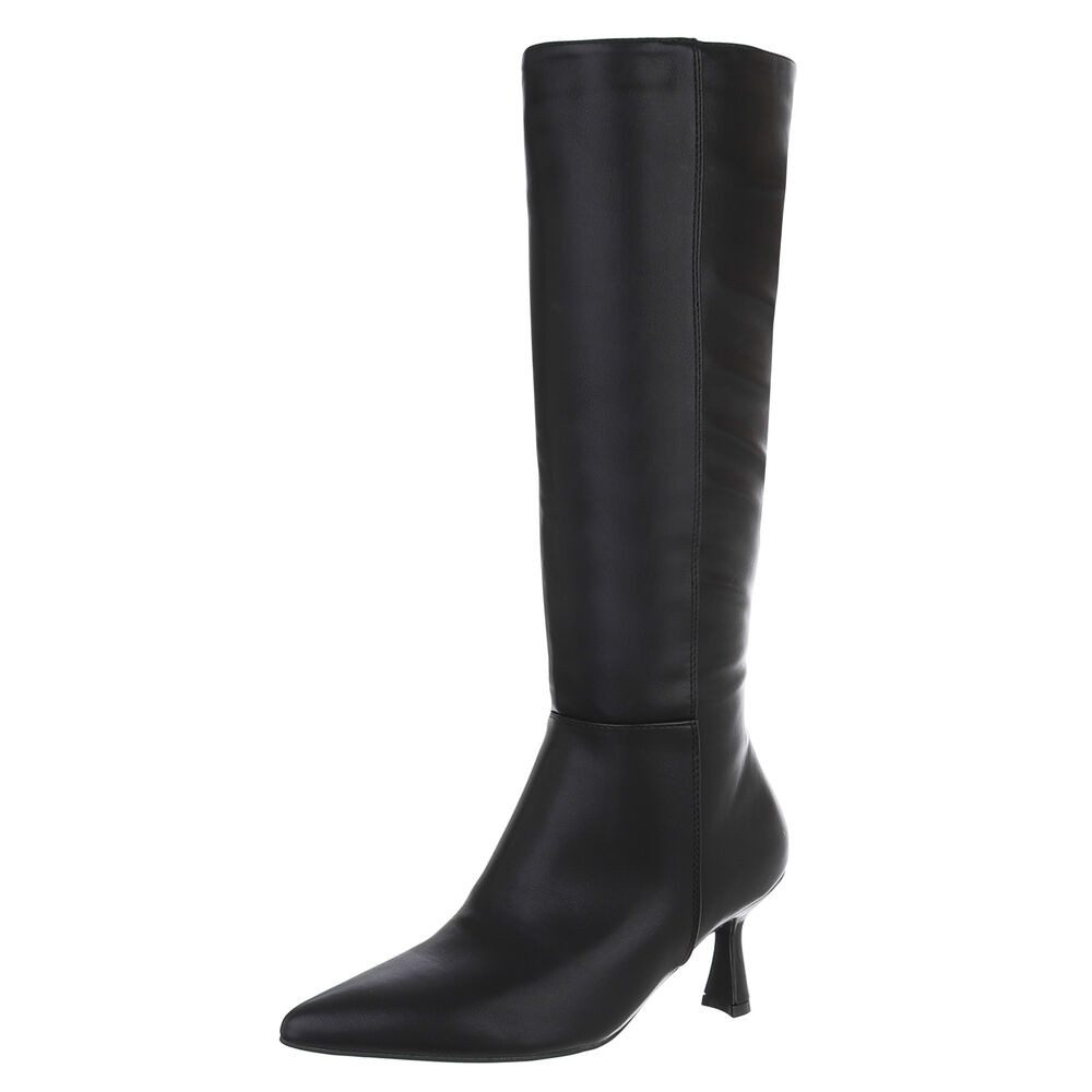 Ital-Design Elegante Damenstiefel mit Absatz für günstig online kaufen