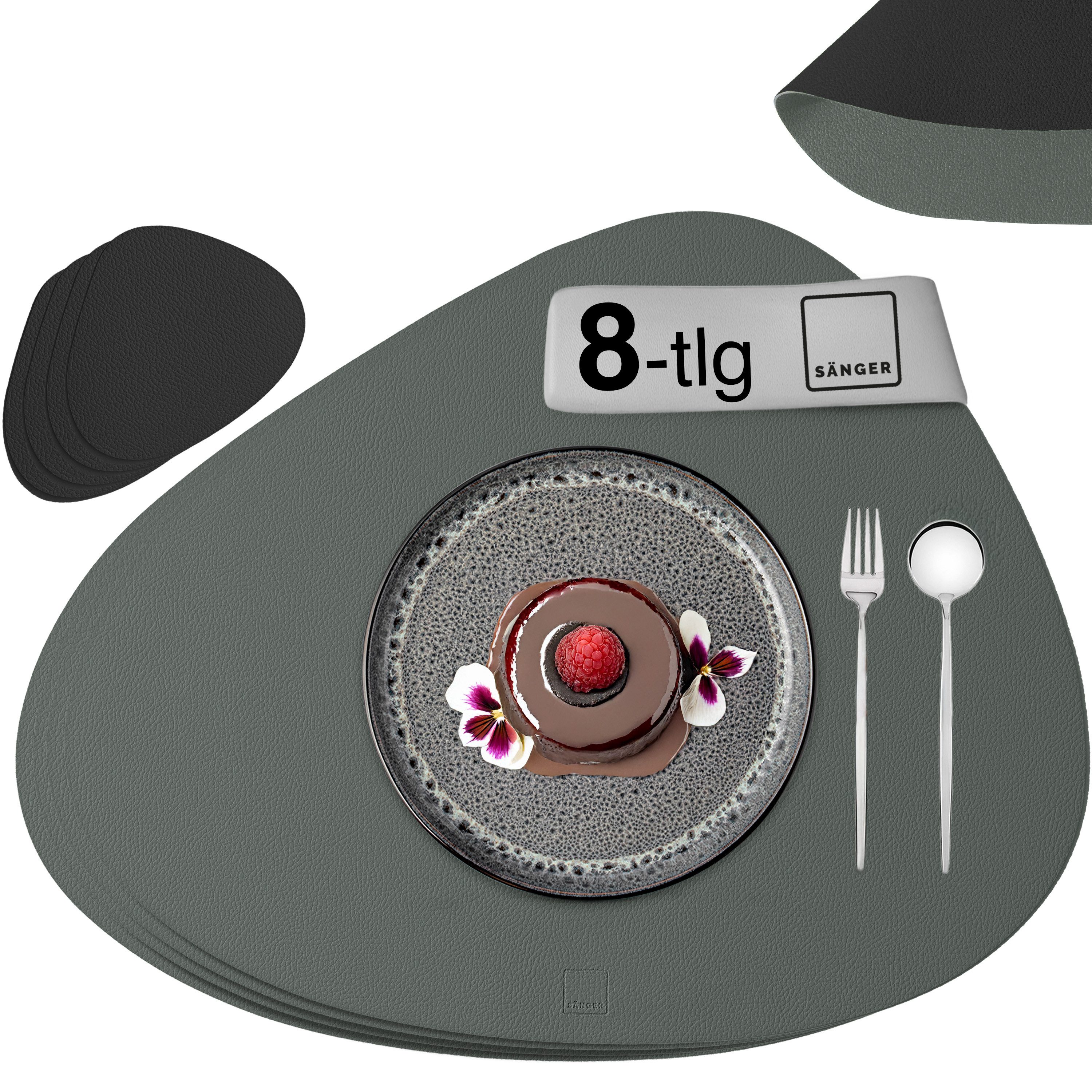 SÄNGER Platzset aus Kunstleder, (Set, 8-St., günstig online kaufen