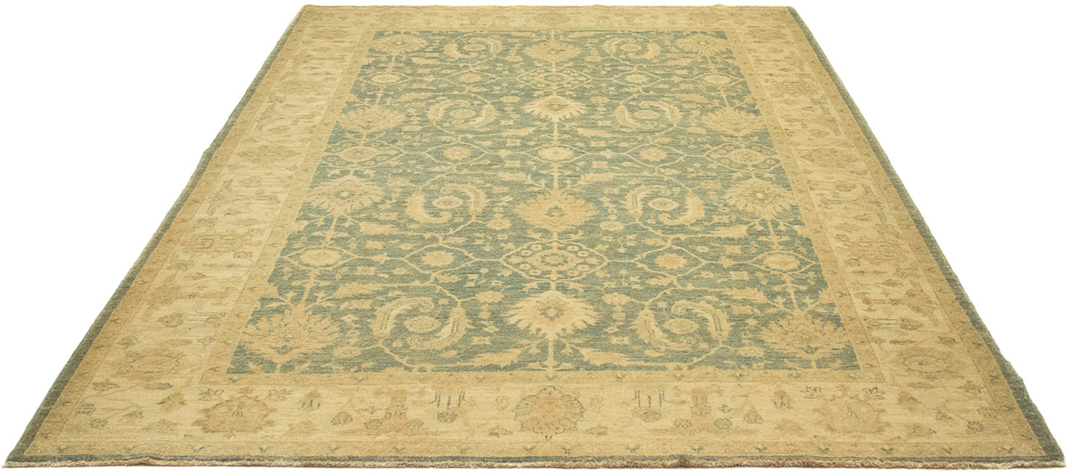 Orientteppich Ziegler - 260 x 182 cm - hellblau, morgenland, rechteckig, Höhe: 6 mm, Wohnzimmer, Handgeknüpft, Einzelstück mit Zertifikat