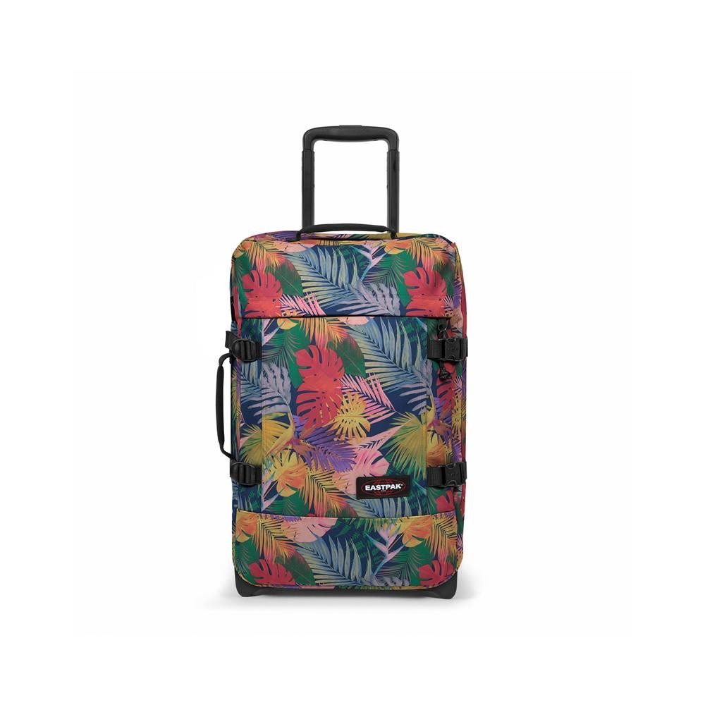 Eastpak Trolley TRANVERZ S, Reisekoffer Brize Retro Navy (bunt) 42L Rollkoffer mit TSA-Schloss