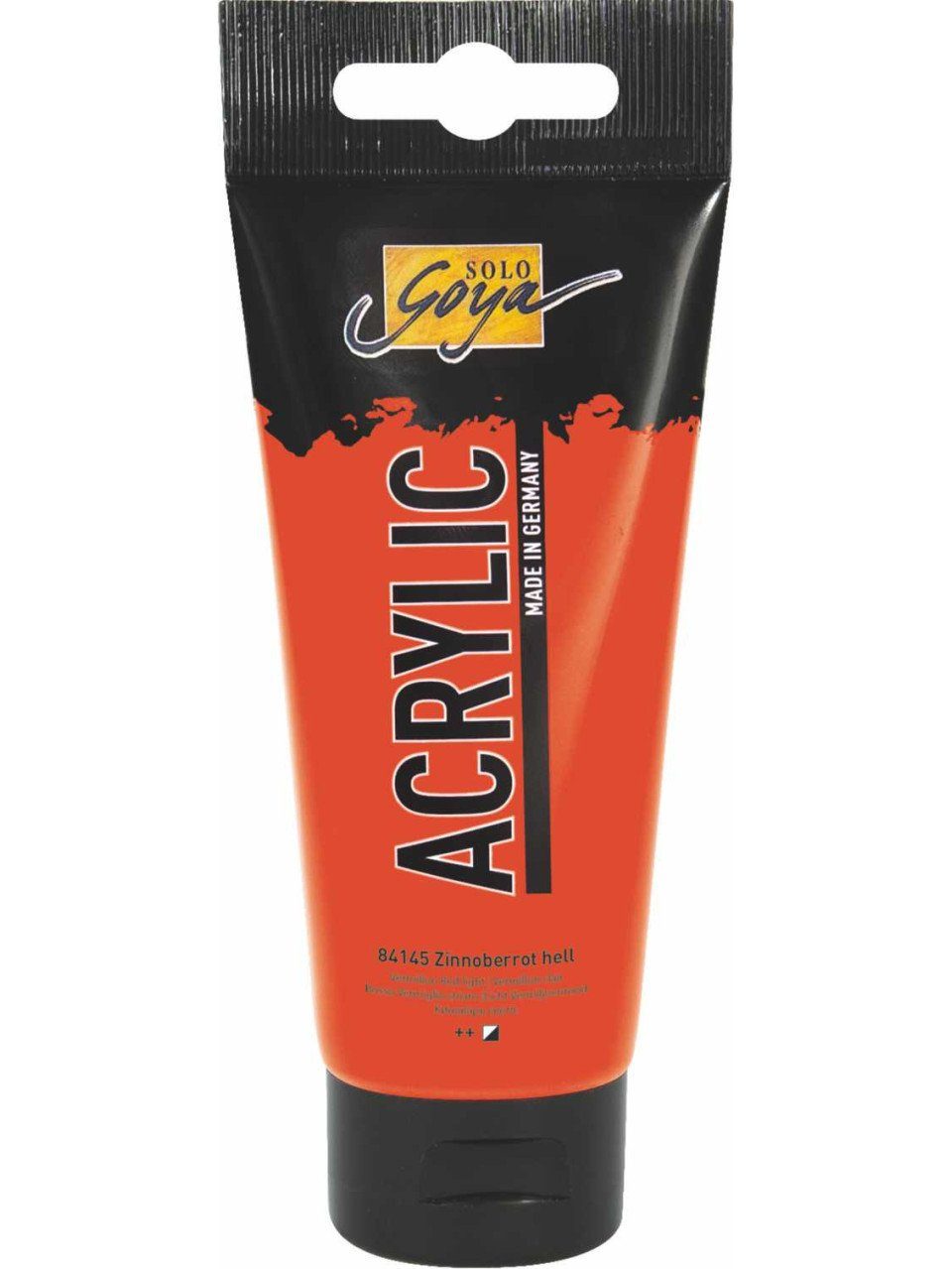 Acrylfarbe Kreul Solo Goya Acrylic zinnoberrot hell 100 ml