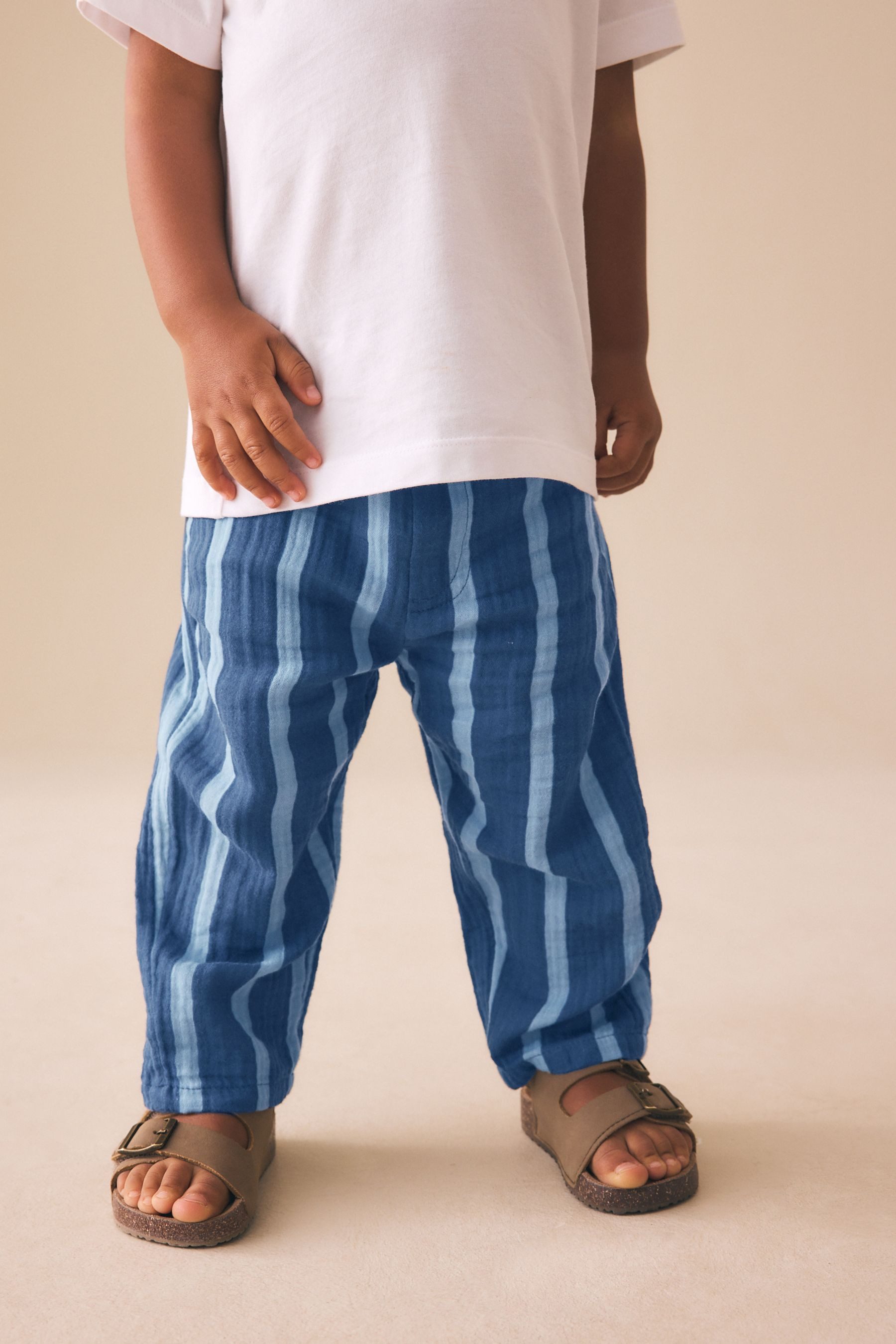 Next Schlupfhose Weiche, strukturierte Schlupf-Hose (1-tlg)