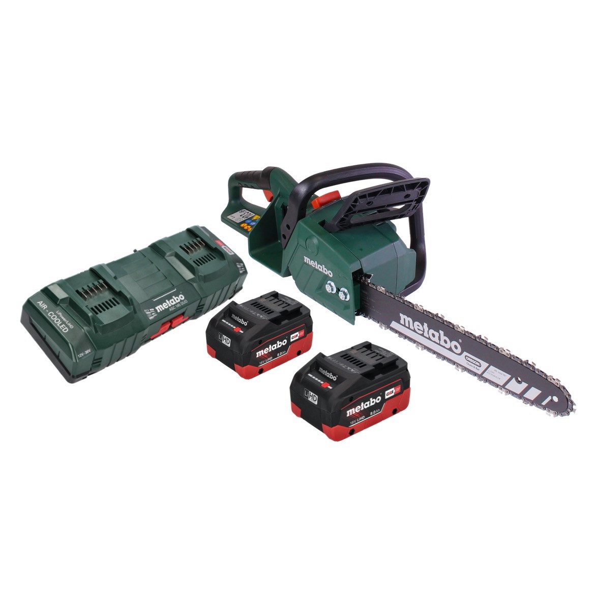 metabo Akku-Kettensäge MS 36-18 LTX BL 40 Akku Kettensäge 36 V (2x 18 V) 40 cm 22 m/s Brus