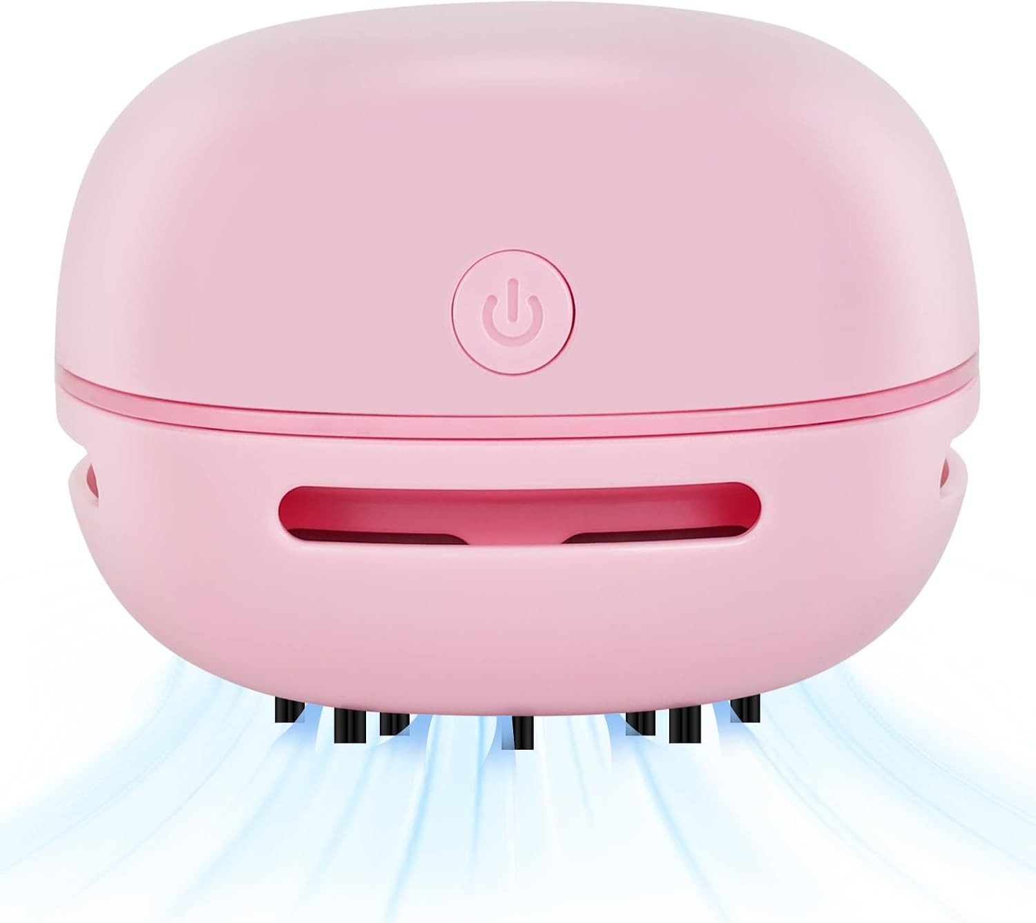 FELIXLEO Akku-Handstaubsauger Mini Tischstaubsauger, Spaltaufsatz, Rosa, USB, 40 Min Laufzeit, 360°