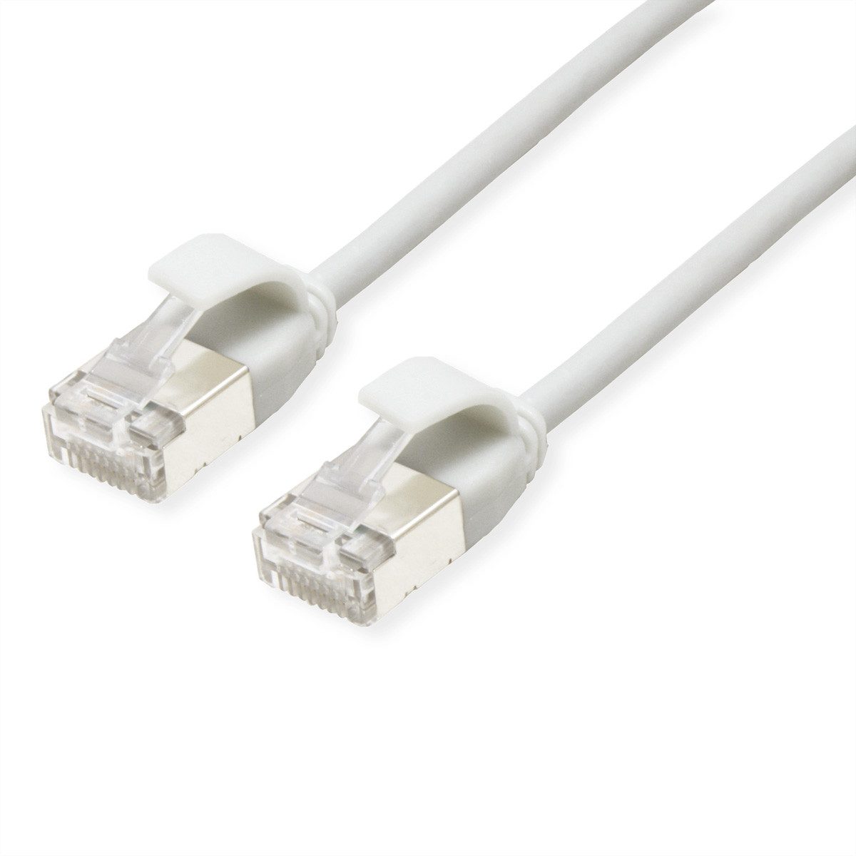 ROLINE U/FTP DataCenter Patchkabel Cat.6A (Class EA) LAN-Kabel, RJ-45 Männlich (Stecker), RJ-45 Männlich (Stecker) (50.0 cm), LSOH, slim