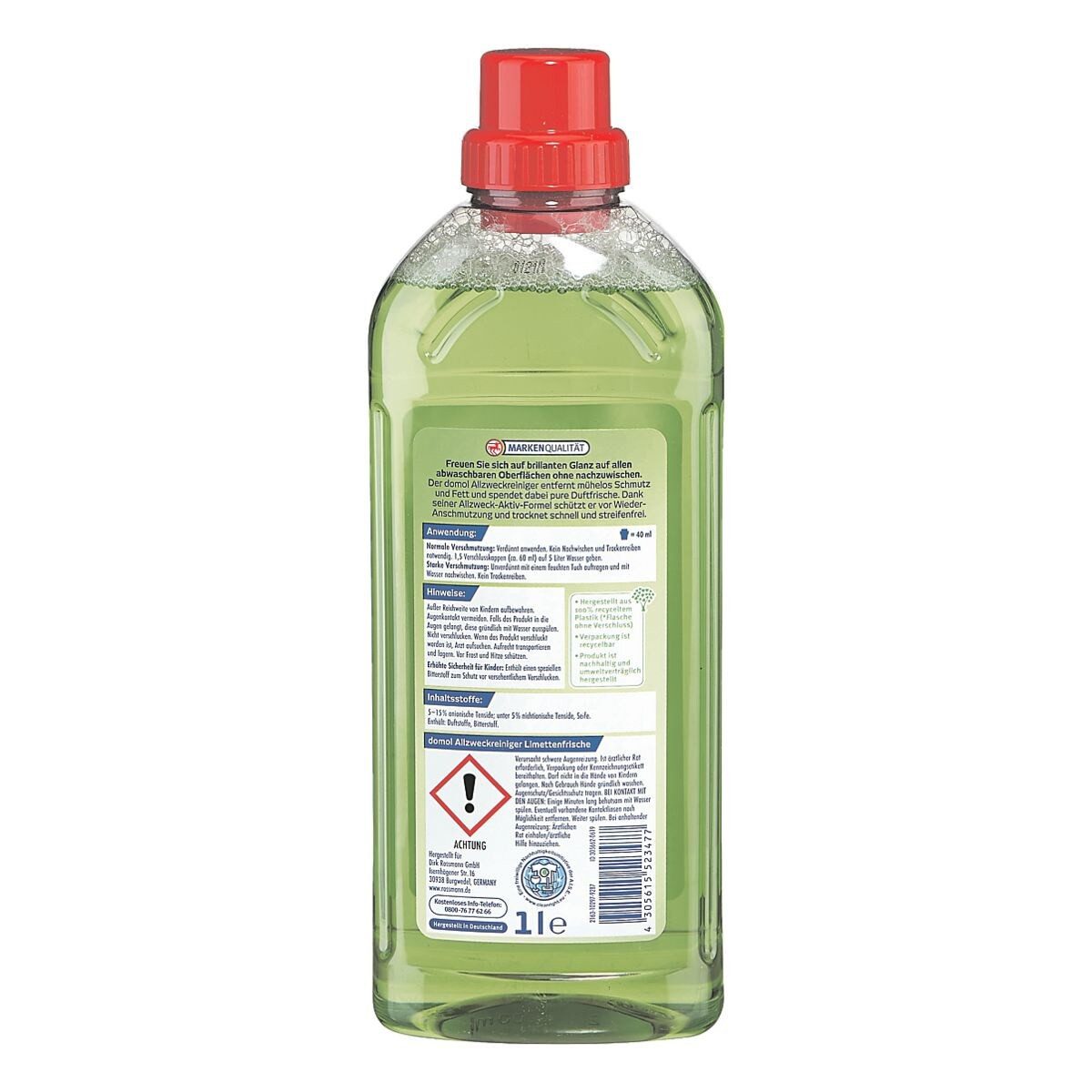 Domol Limettenfrische Allzweckreiniger (1 Liter)